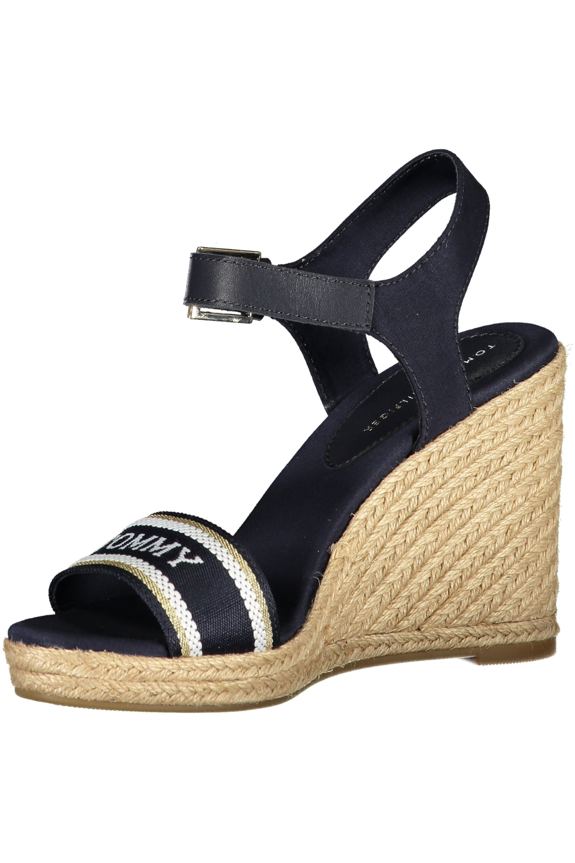 Women's blue sandal shoes