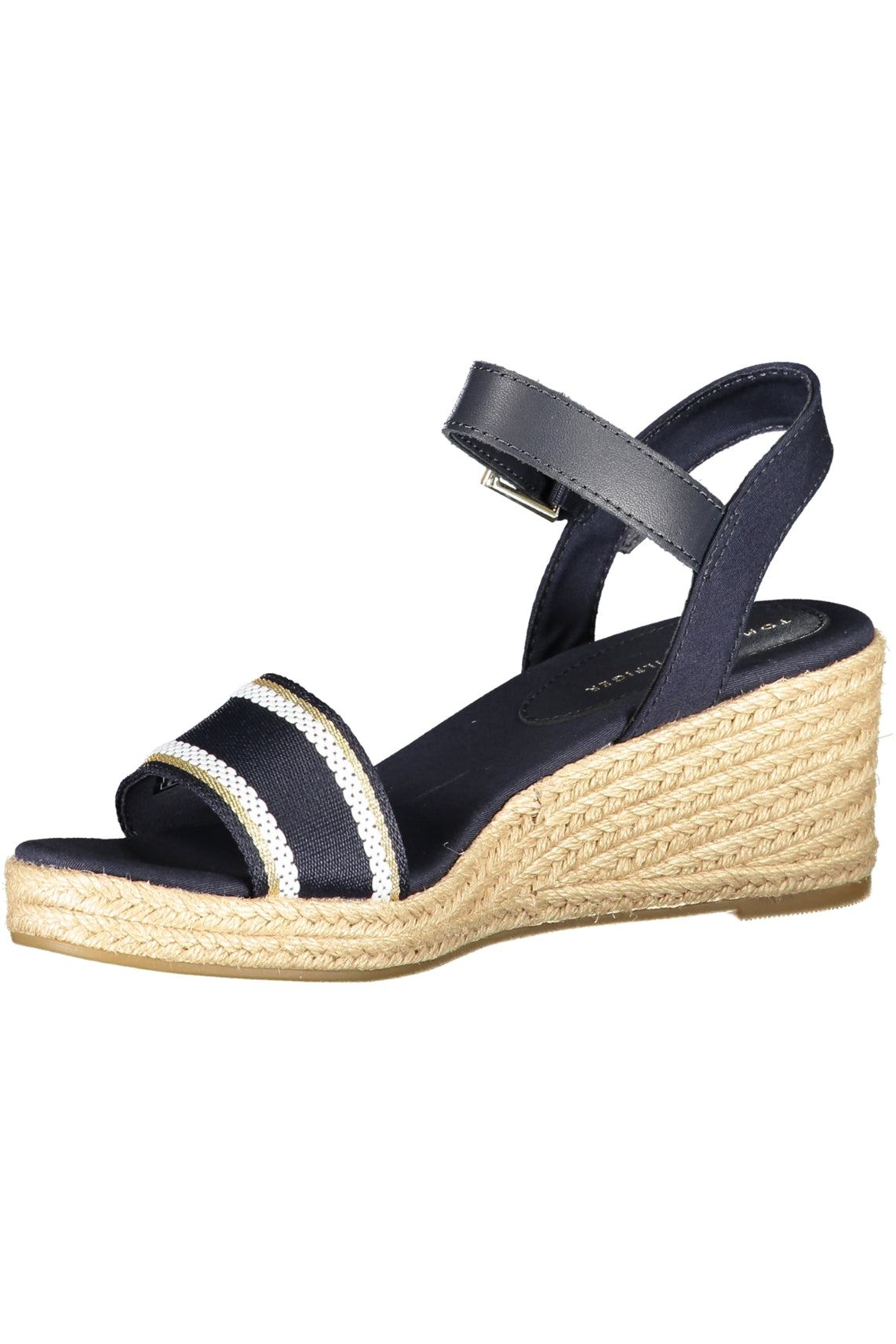 Women's blue sandal shoe