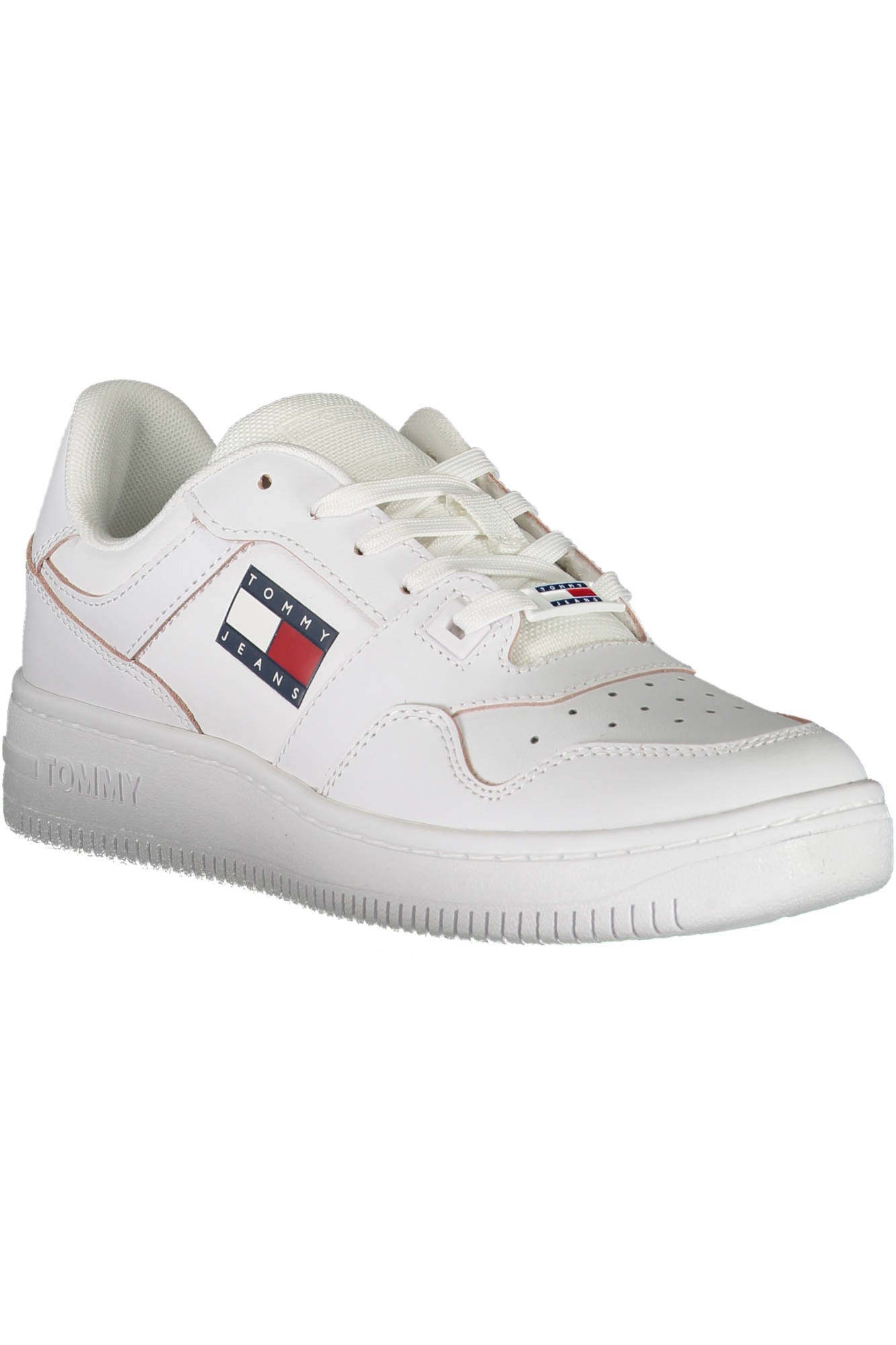 Women's white sports shoes