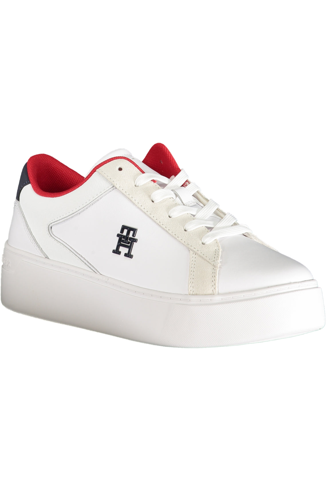 White women's sports shoes