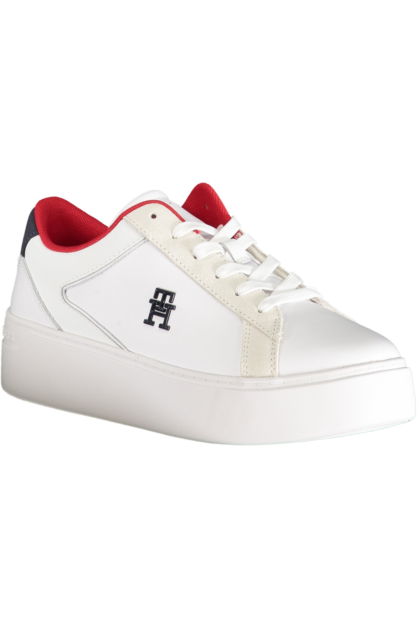 White women's sports shoes