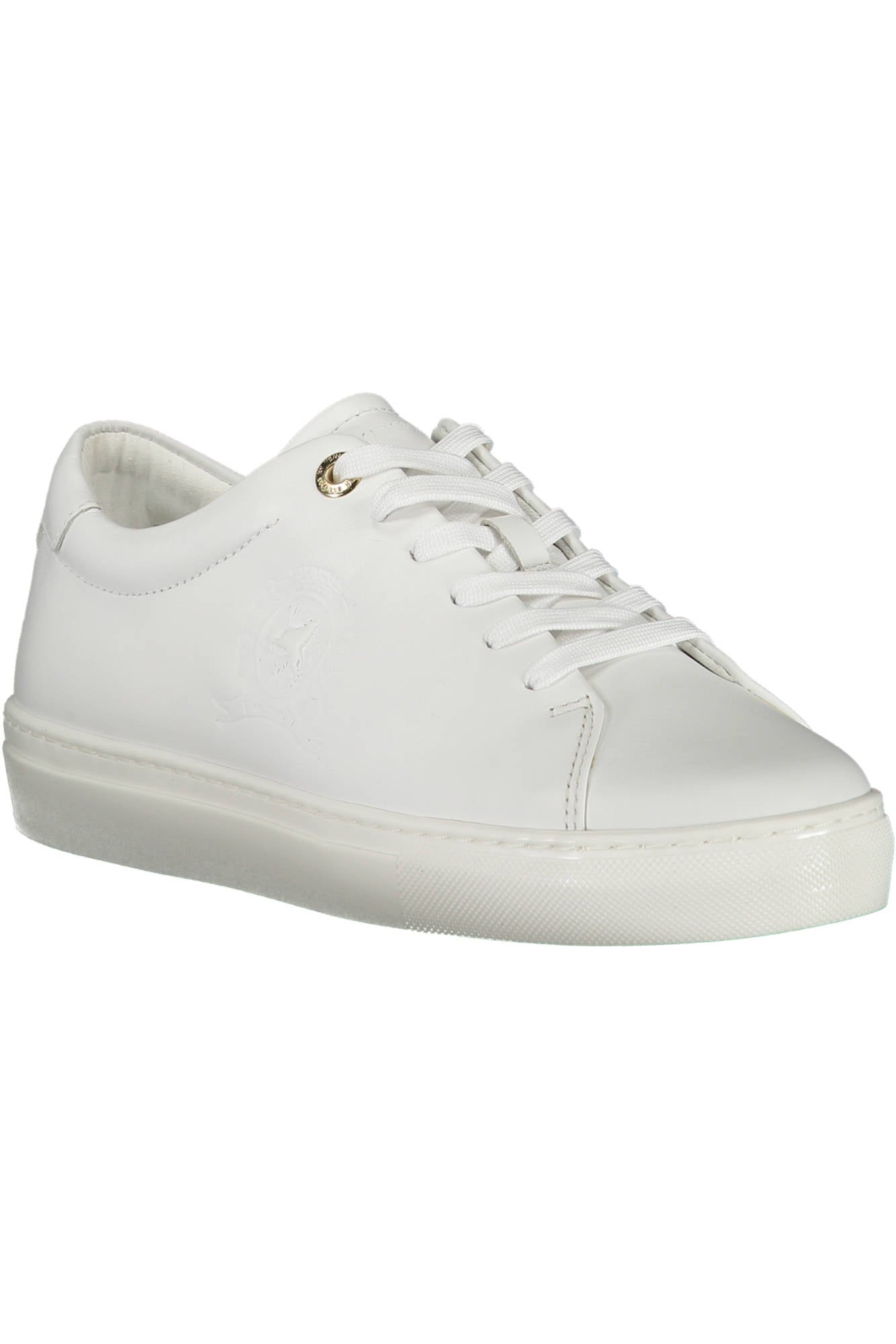 Women's white sports shoes
