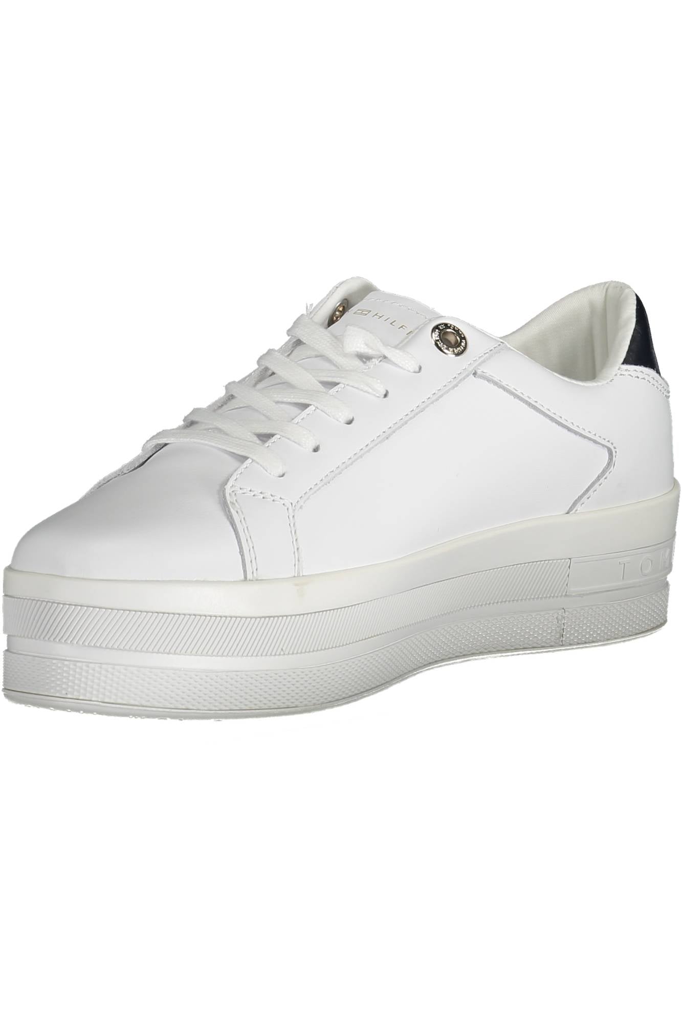 Women's white sports shoes