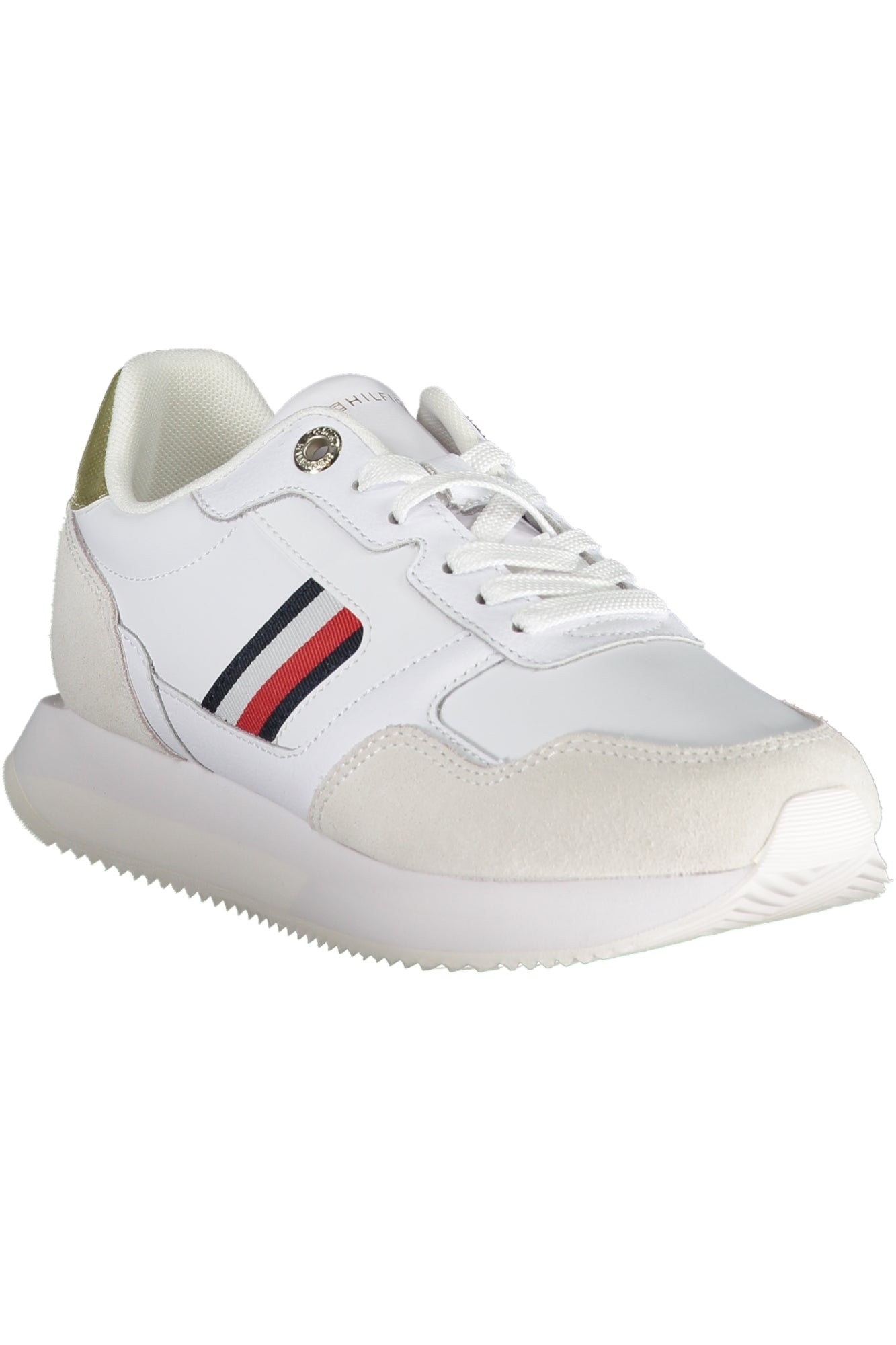 White women's sports shoes