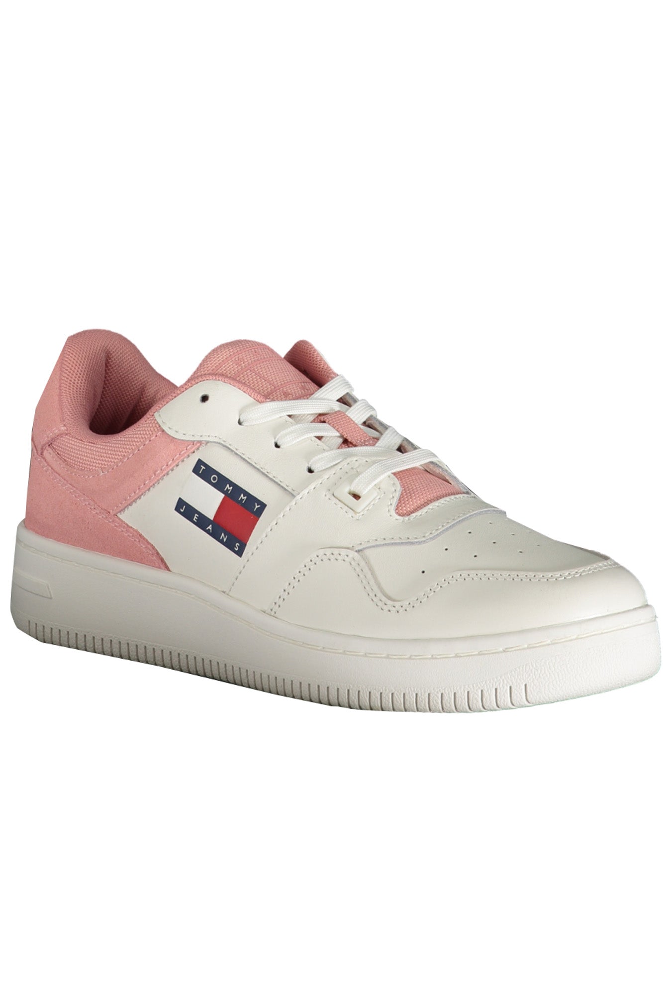 Pink women's sports shoes