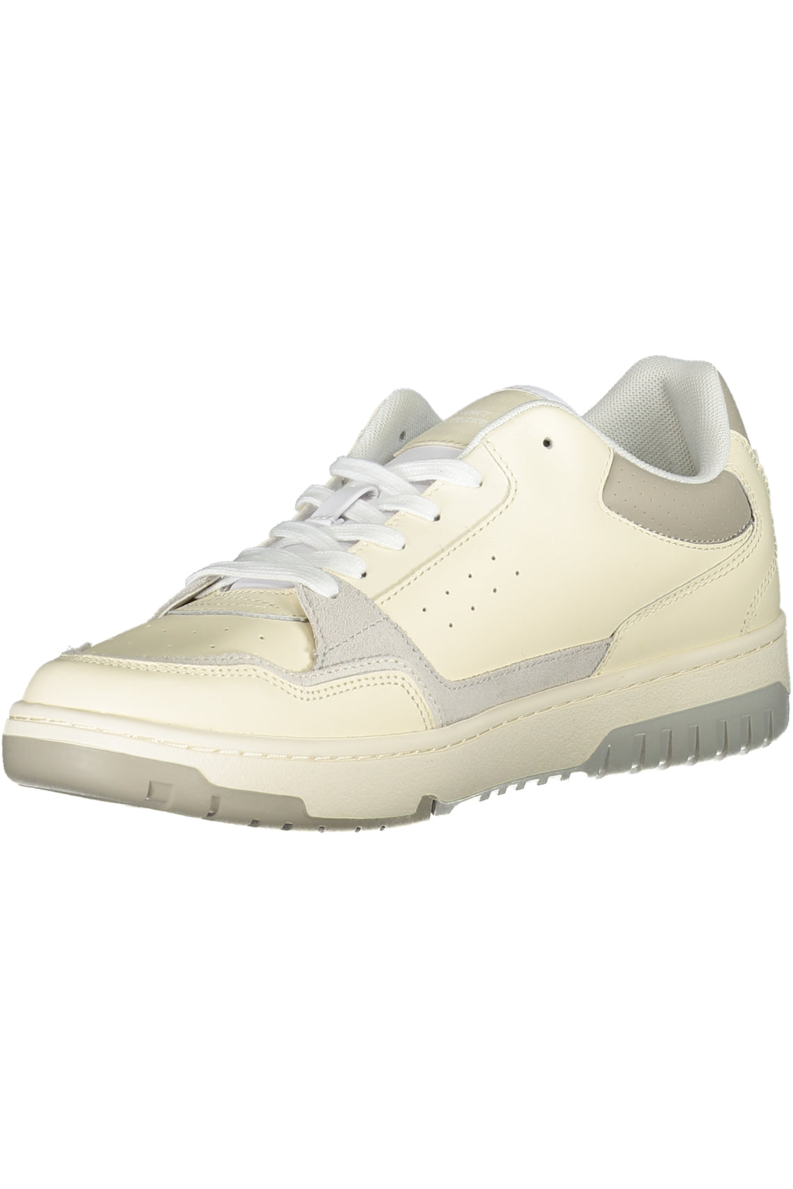 Beige men's sports shoes