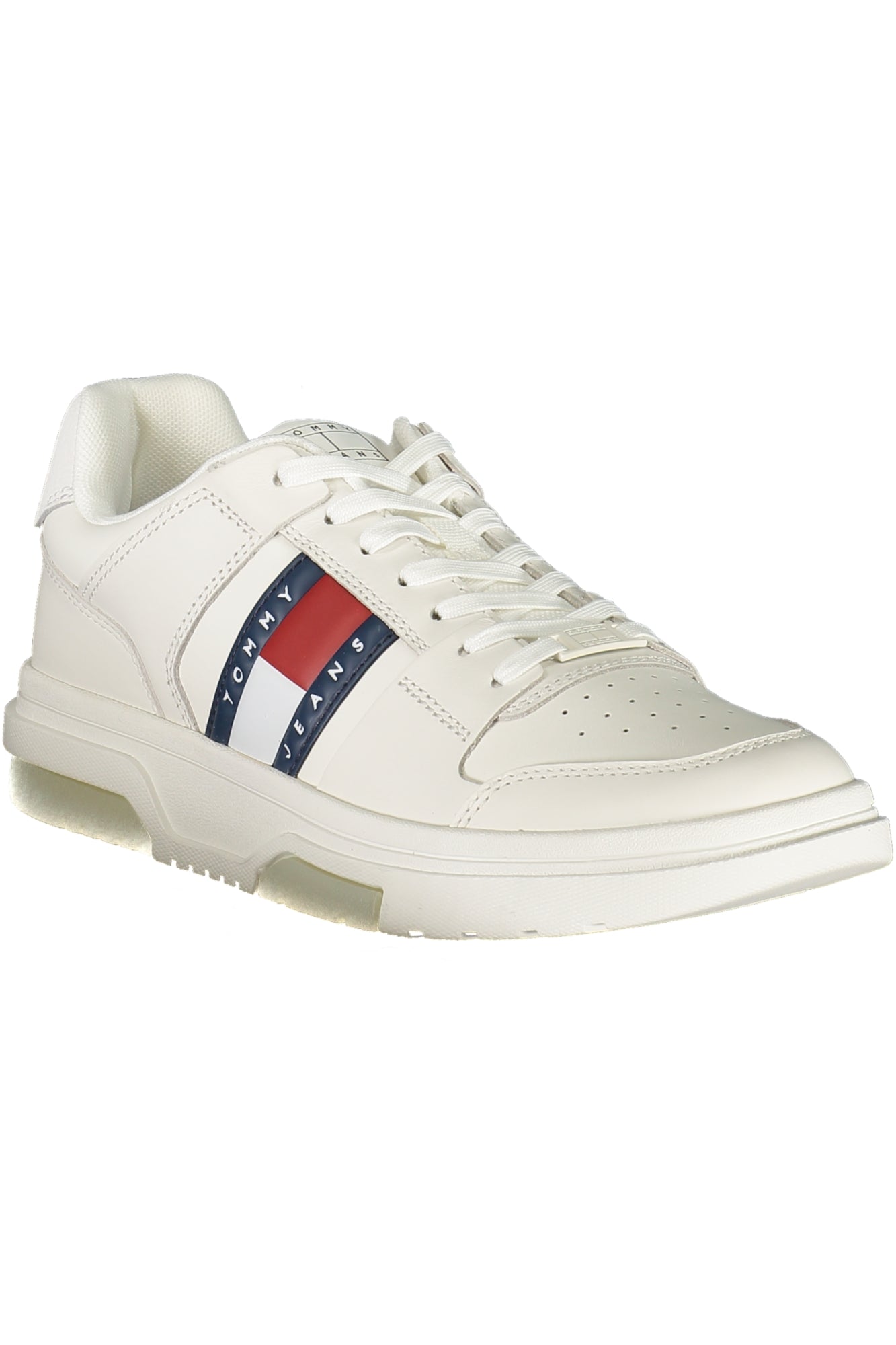 TOMMY HILFIGER TOMMY HILFIGER MEN'S SPORTS SHOES WHITE - White