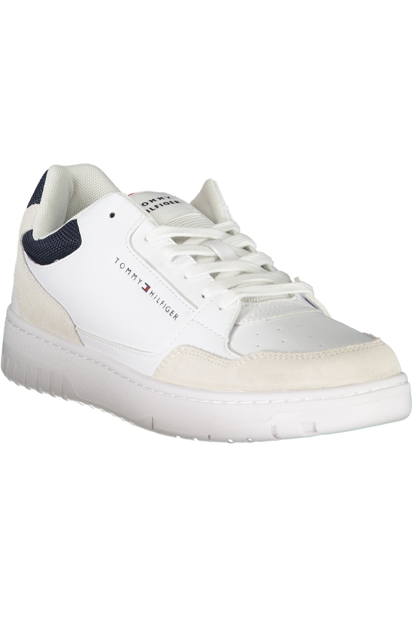 Men's white sports shoes