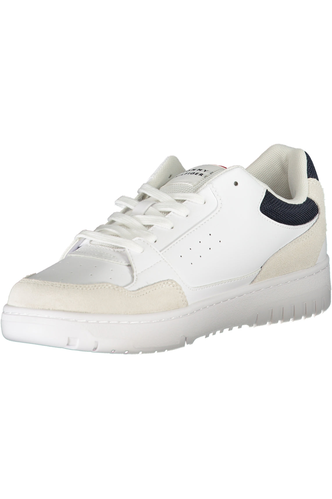 Men's white sports shoes