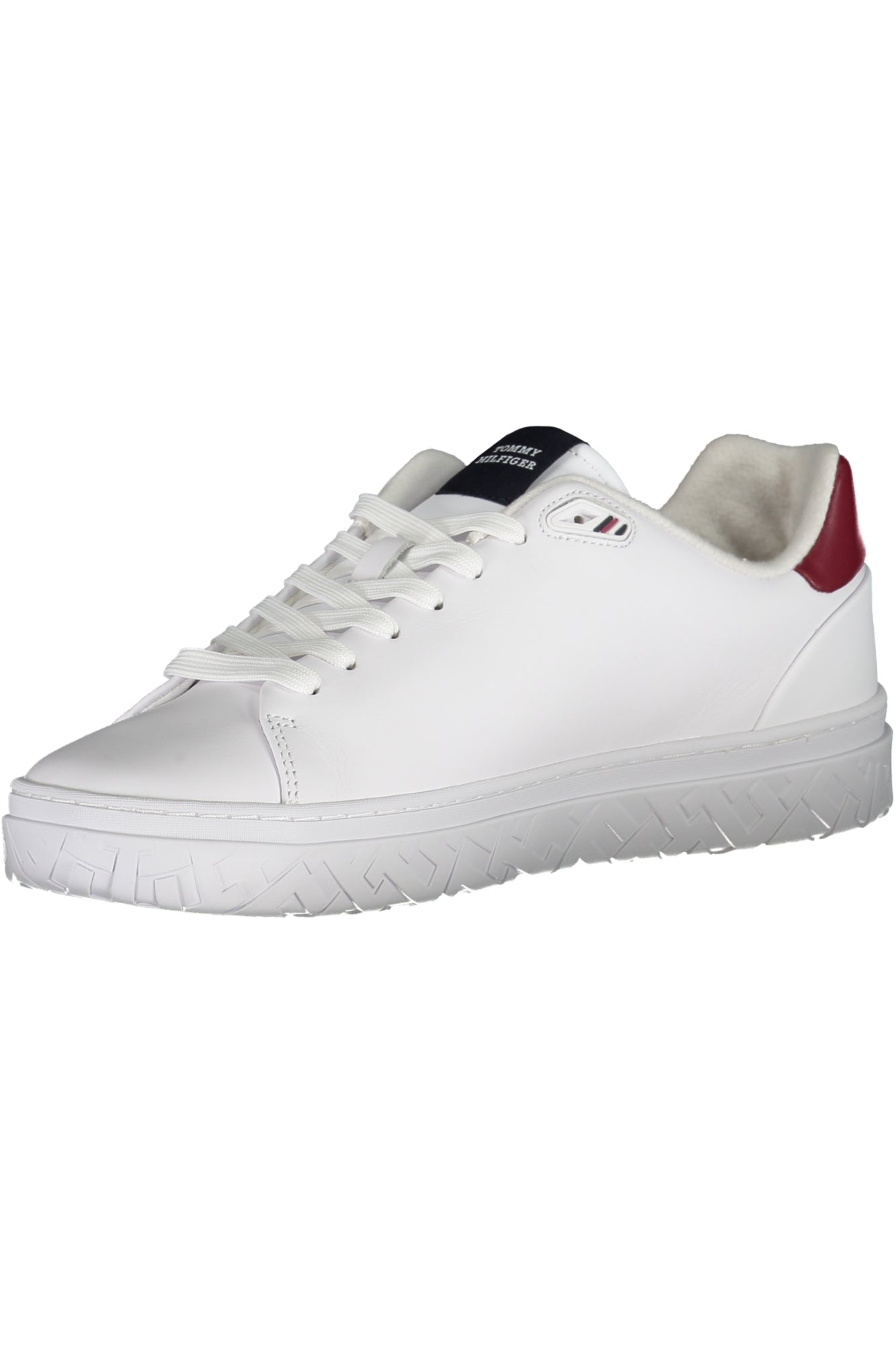 Men's white sports shoes