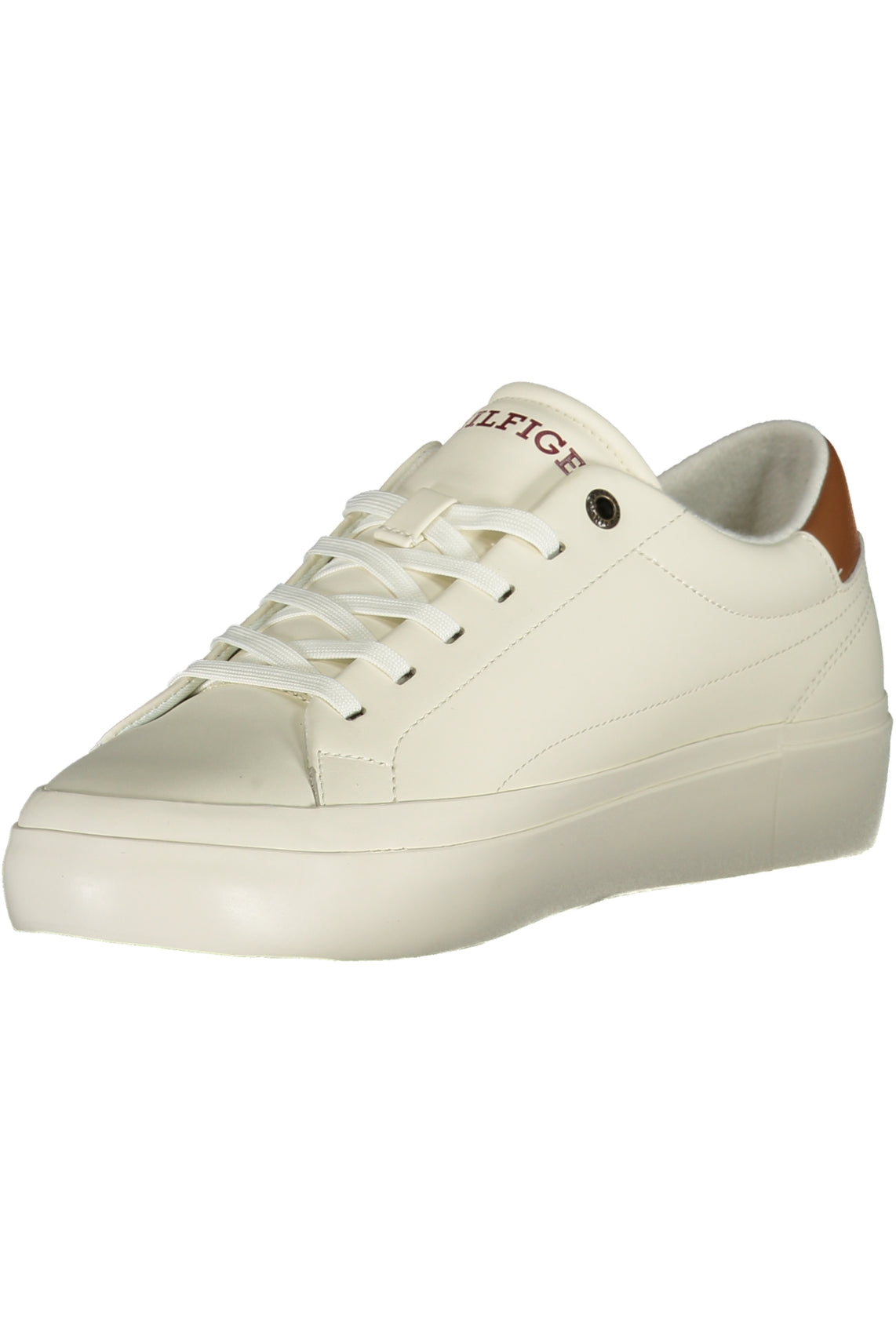 Men's white sports shoes