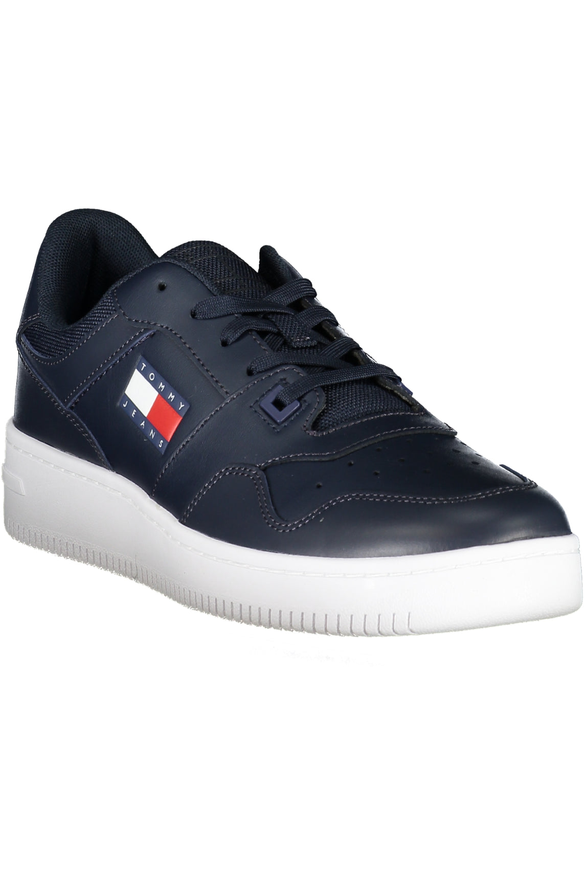 Blue men's sports shoes