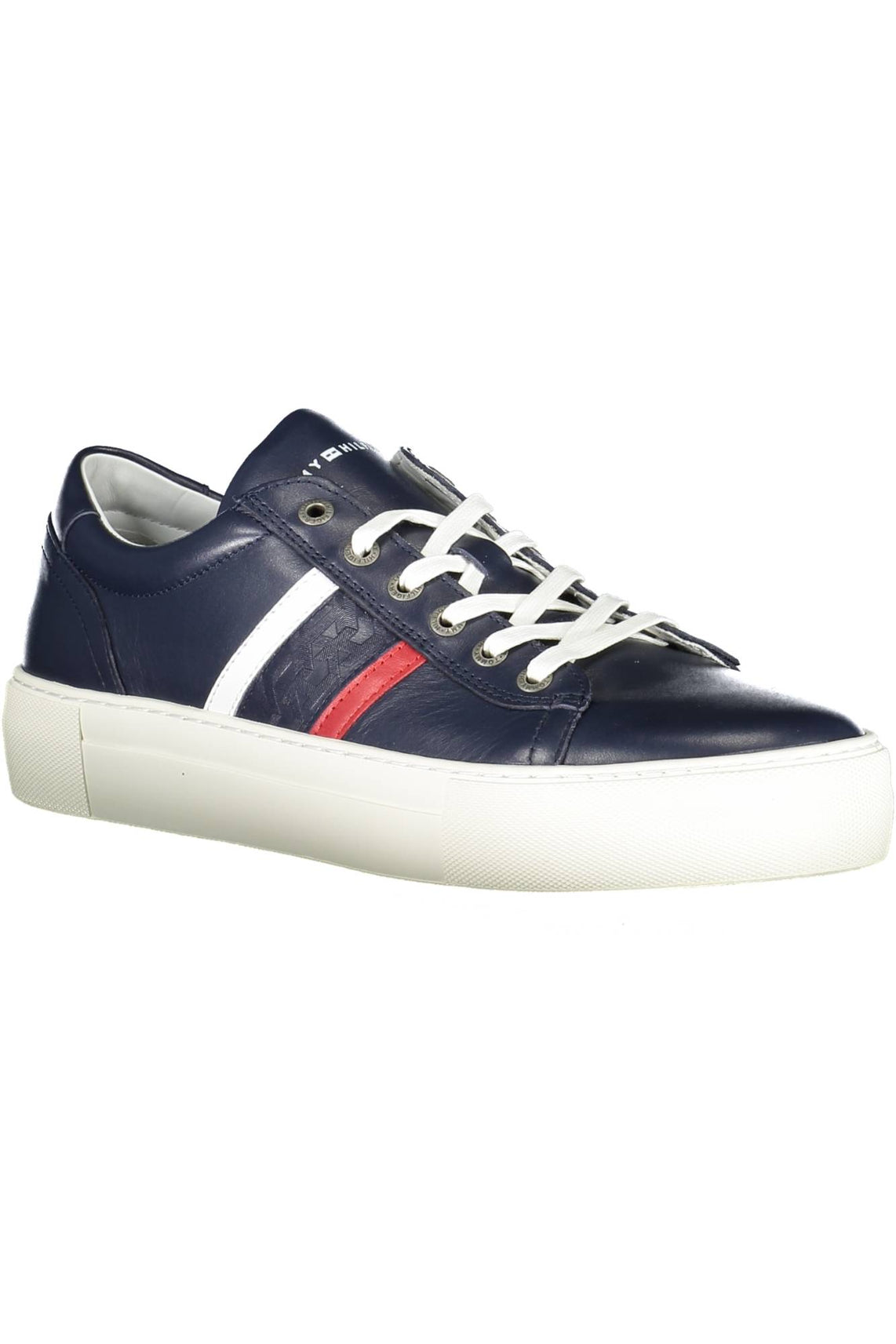 Blue men's sports shoes