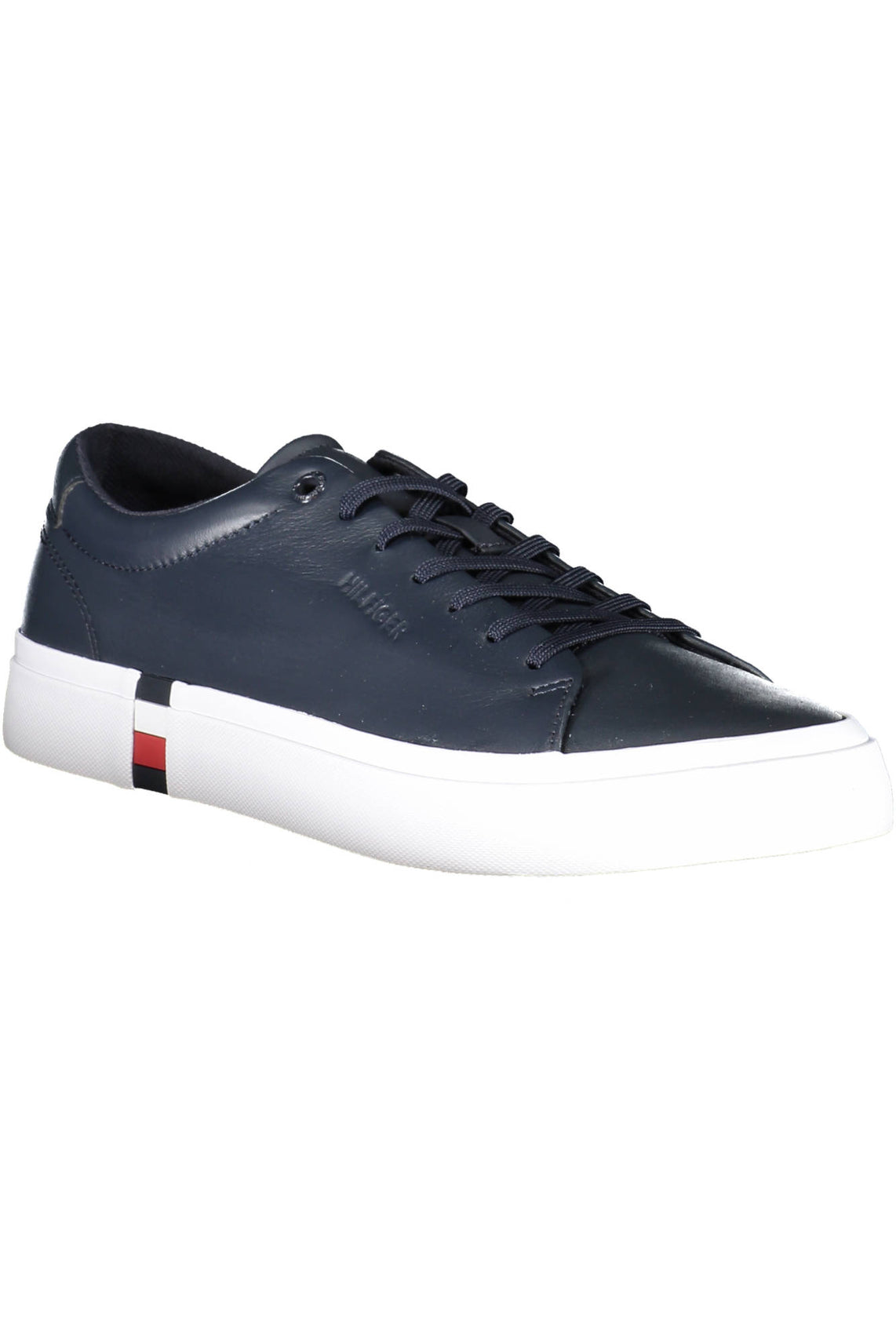 Man blue sports shoes