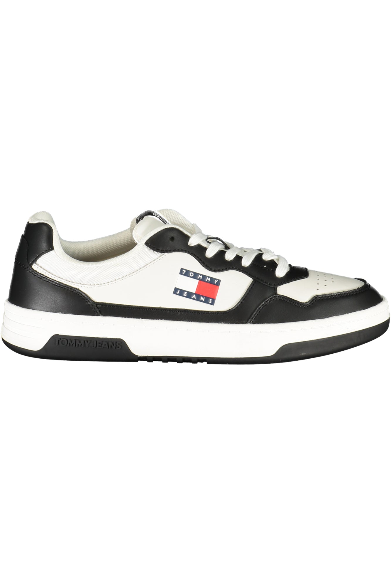 TOMMY HILFIGER TOMMY HILFIGER MEN'S SPORTS SHOES WHITE - Black