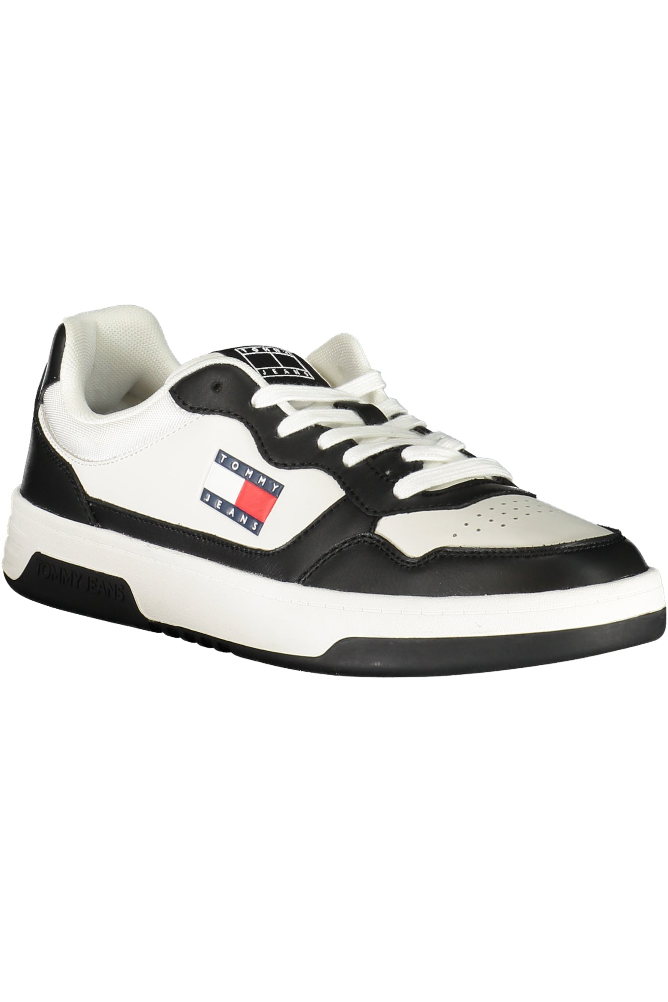 TOMMY HILFIGER TOMMY HILFIGER MEN'S SPORTS SHOES WHITE - Black