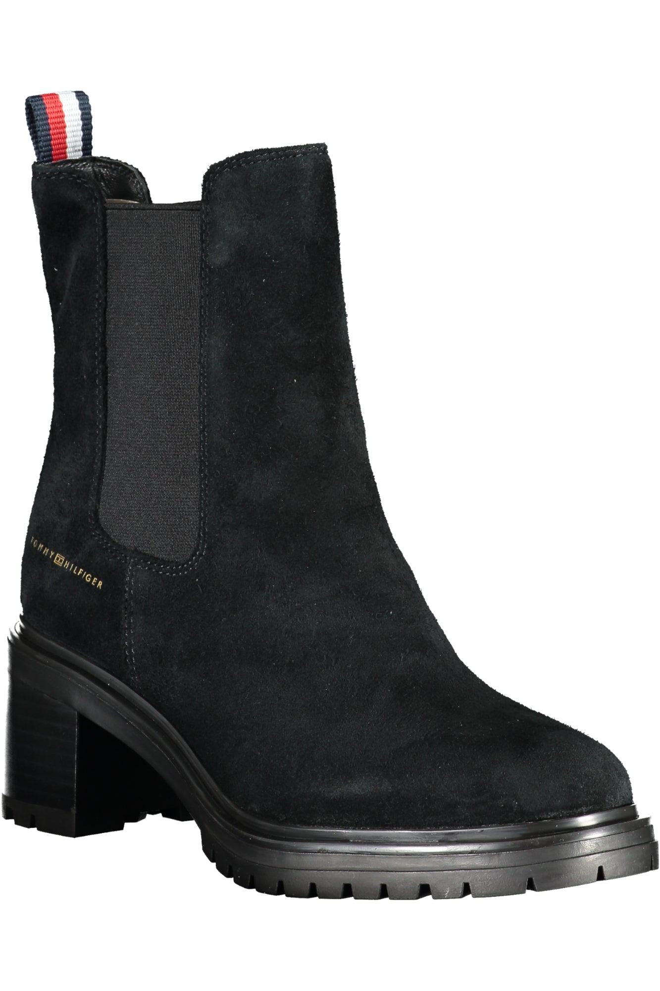 Black women's footwear boot