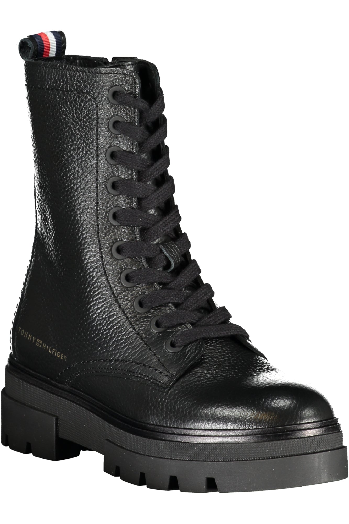 Black women's footwear boot