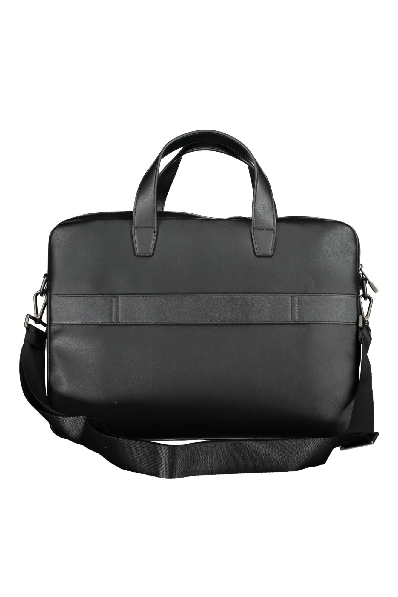 Man black briefcase