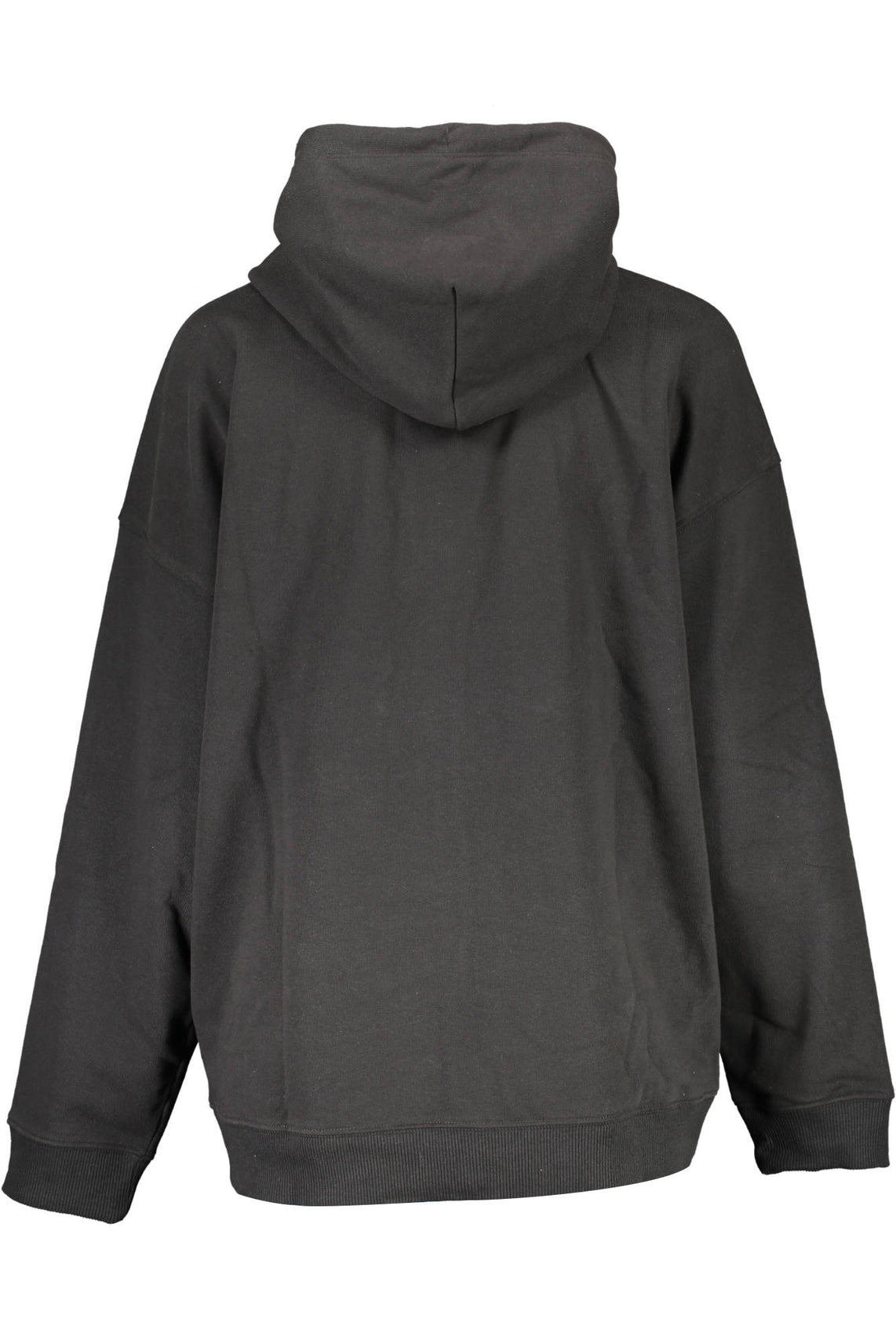 Sweatshirt with zip woman black