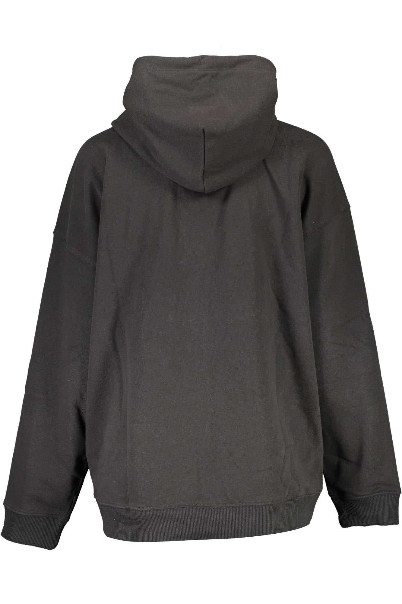 Sweatshirt with zip woman black
