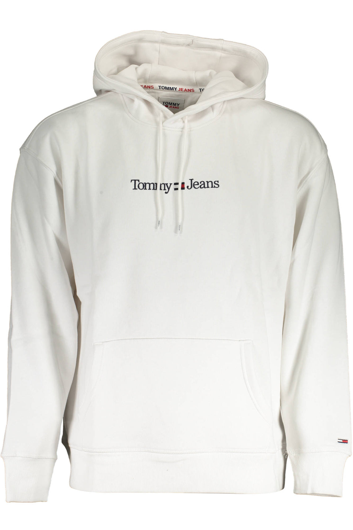 TOMMY HILFIGER TOMMY HILFIGER MEN'S WHITE ZIPPED SWEATSHIRT - Bianco