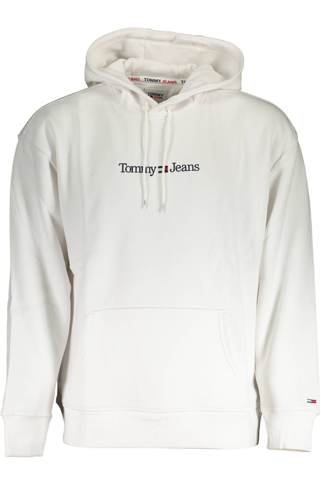 TOMMY HILFIGER TOMMY HILFIGER MEN'S WHITE ZIPPED SWEATSHIRT - Bianco