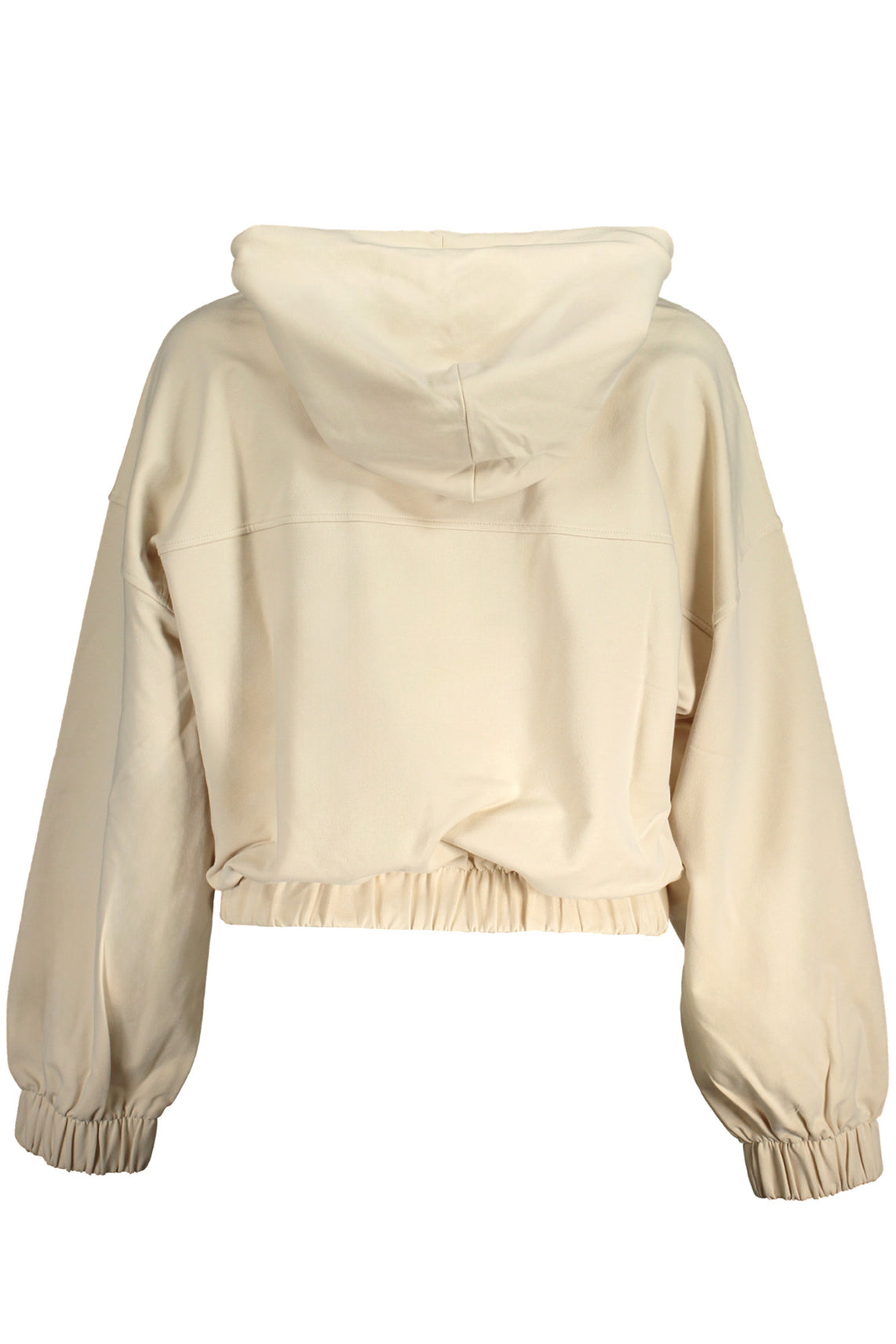 Women's zipless sweatshirt beige