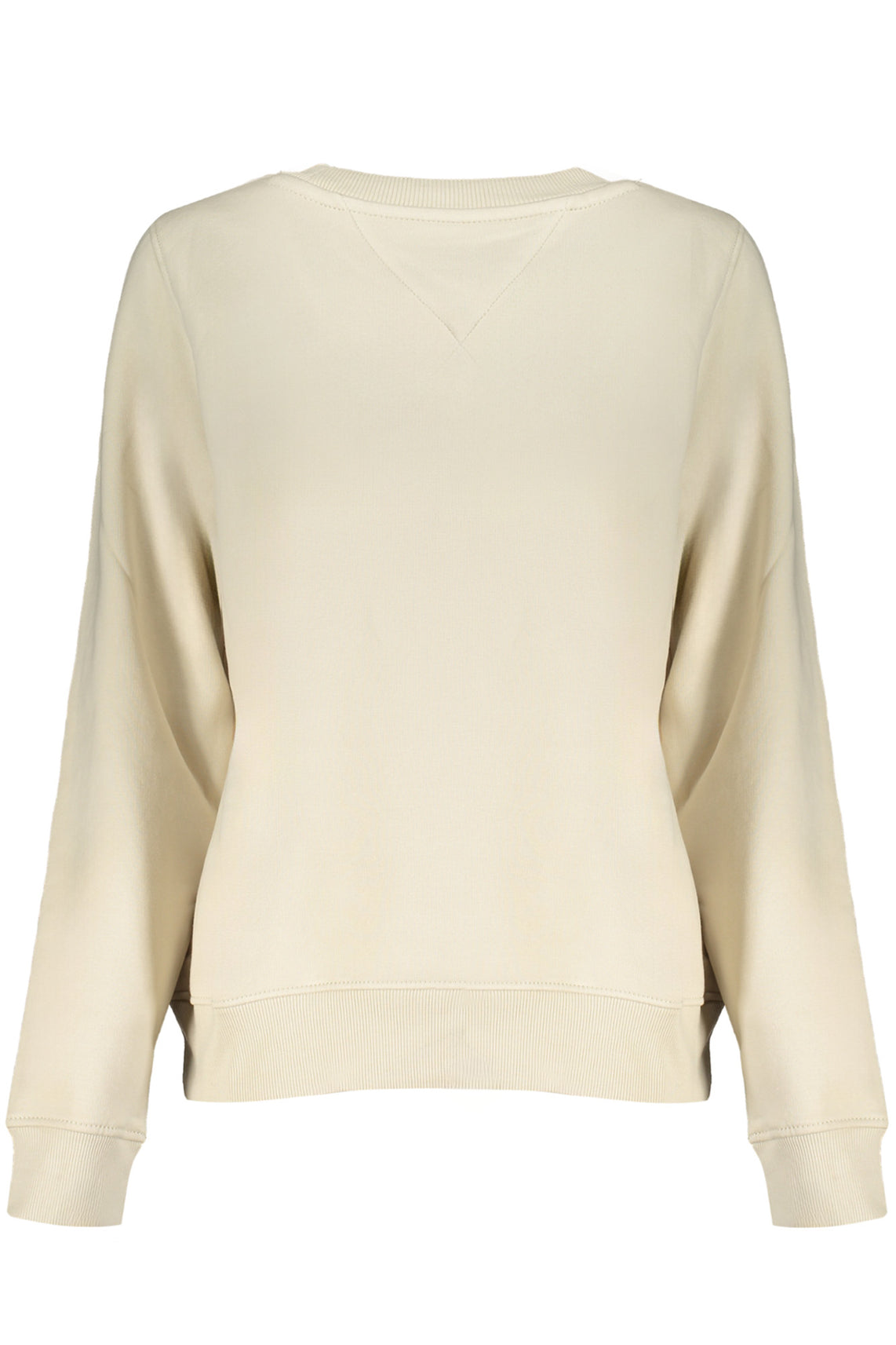 Women's zipless sweatshirt beige