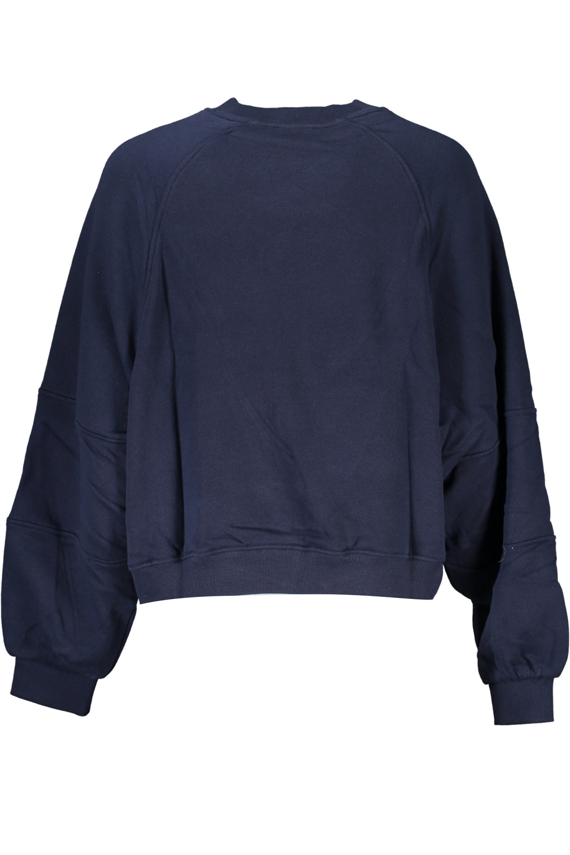 Women's blue zipless sweatshirt