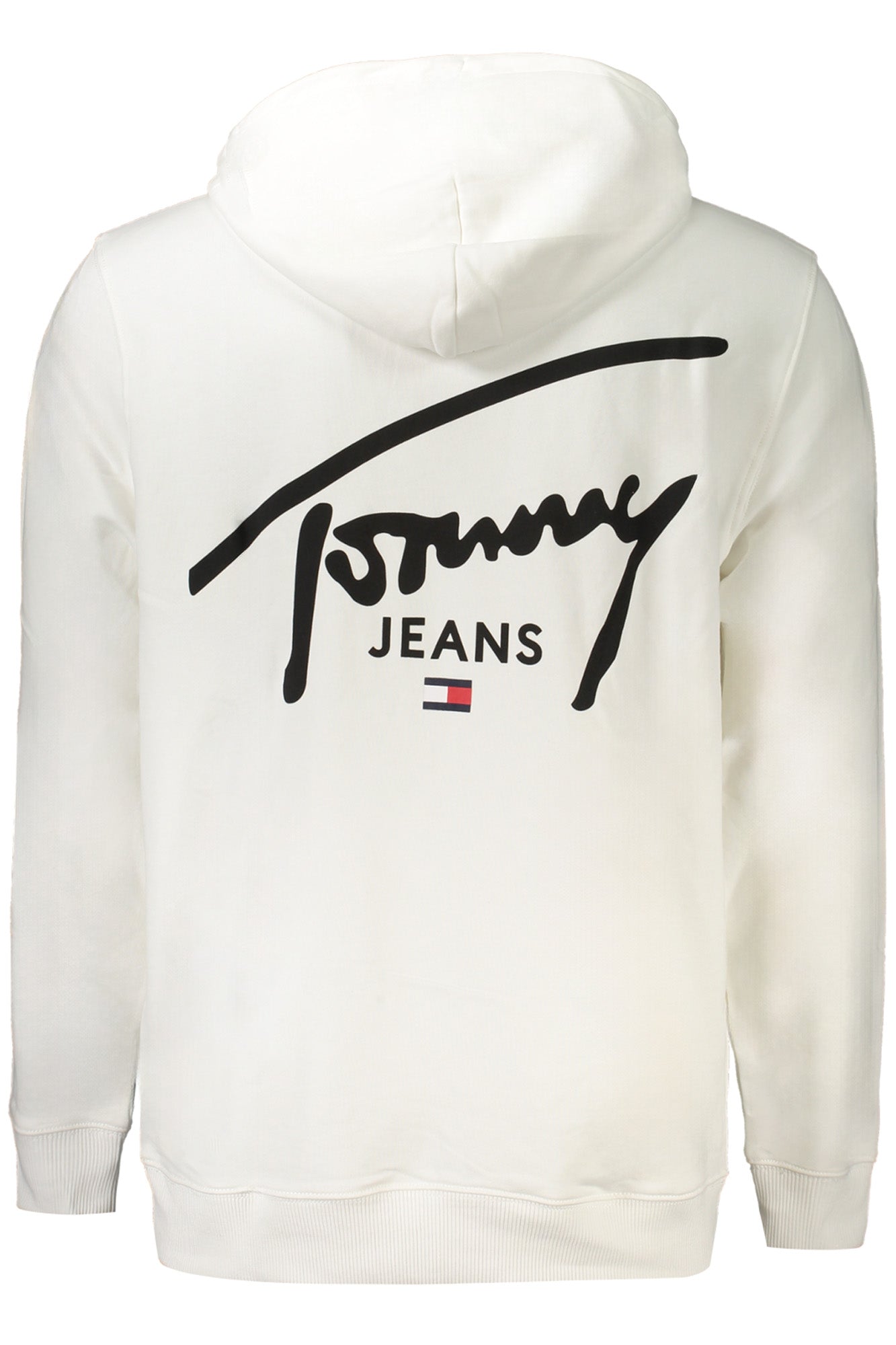 Men's zip-up sweatshirt white