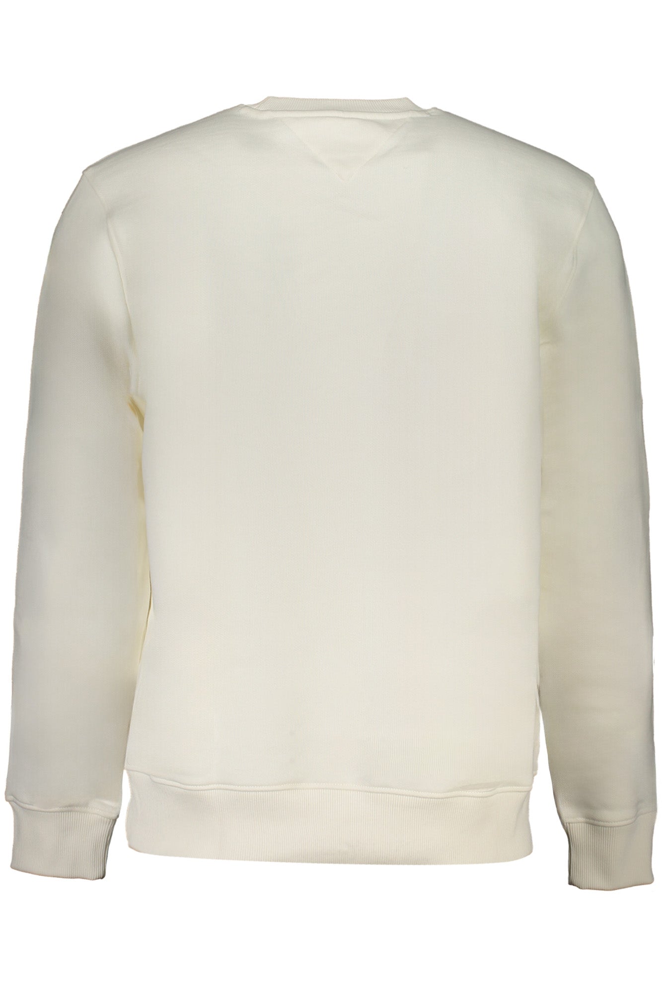 Men's white zipless sweatshirt