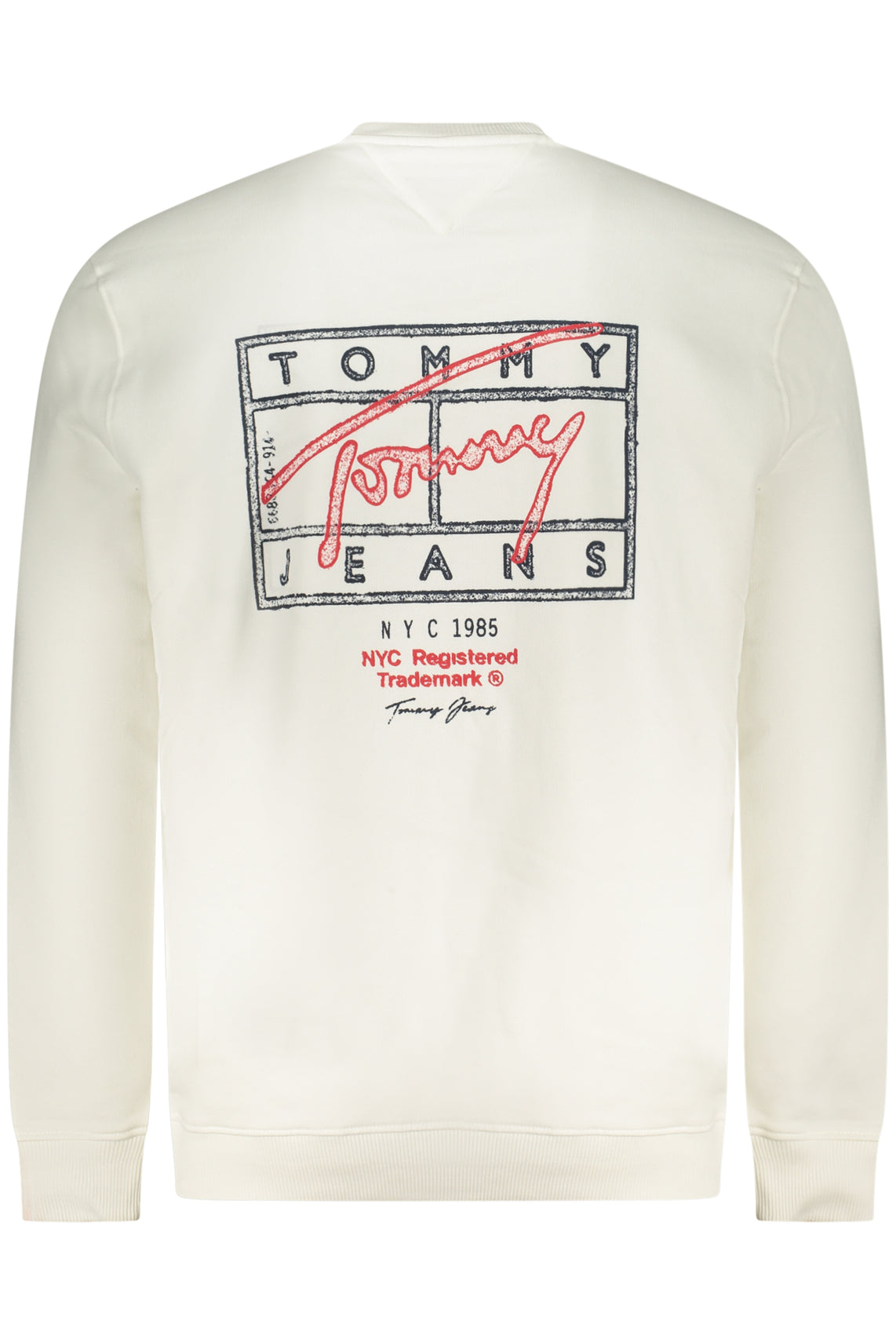 TOMMY HILFIGER TOMMY HILFIGER MEN'S BLACK ZIP-UP SWEATSHIRT - Bianco