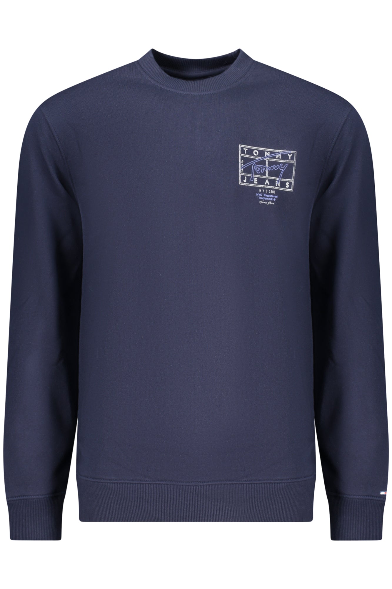 TOMMY HILFIGER TOMMY HILFIGER MEN'S BLACK ZIP-UP SWEATSHIRT - Blu