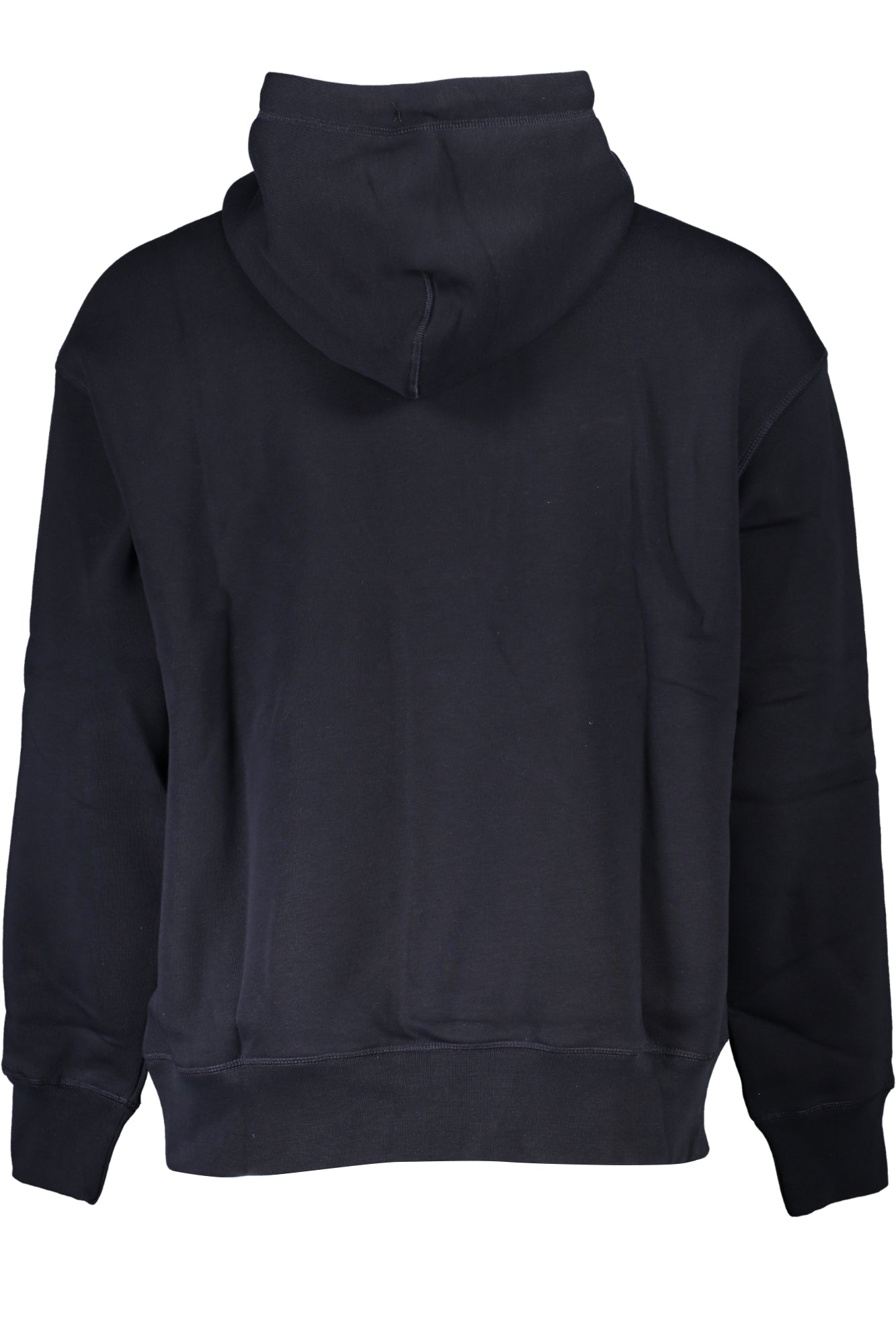 Men's blue zipless sweatshirt