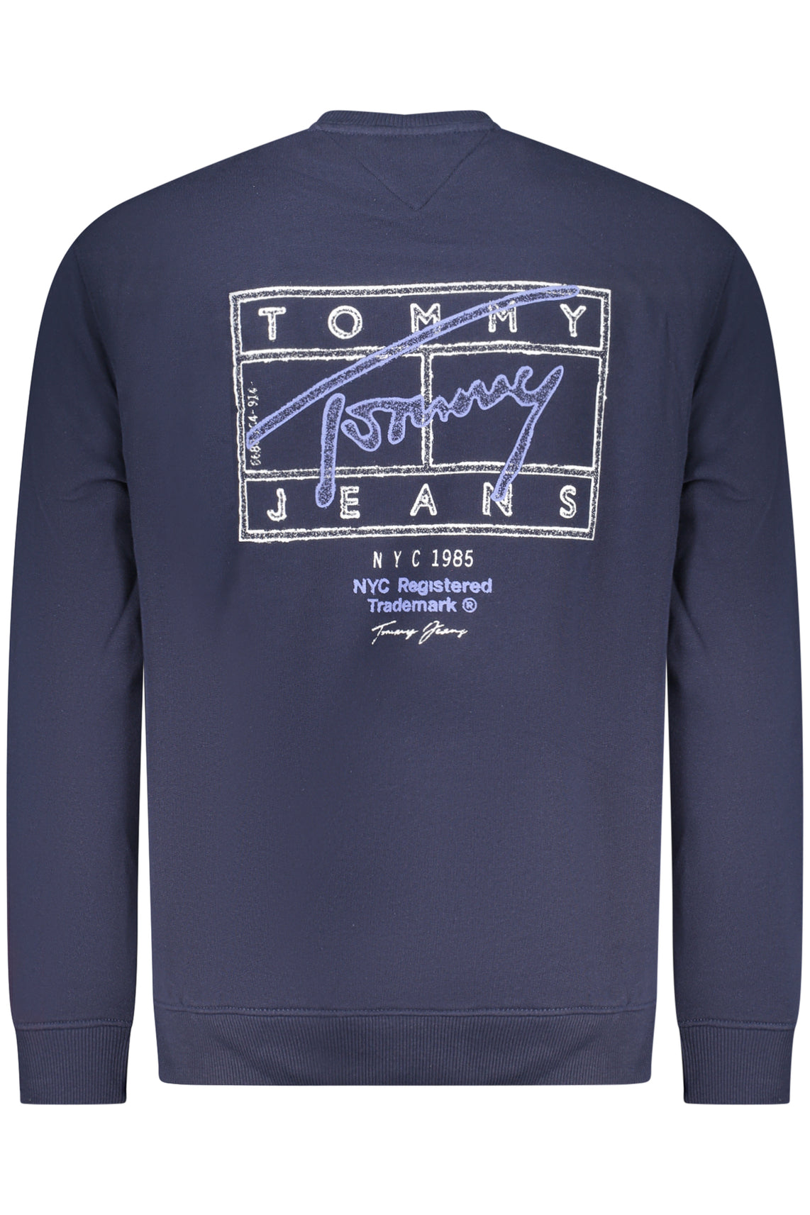 TOMMY HILFIGER TOMMY HILFIGER MEN'S BLACK ZIP-UP SWEATSHIRT - Blu
