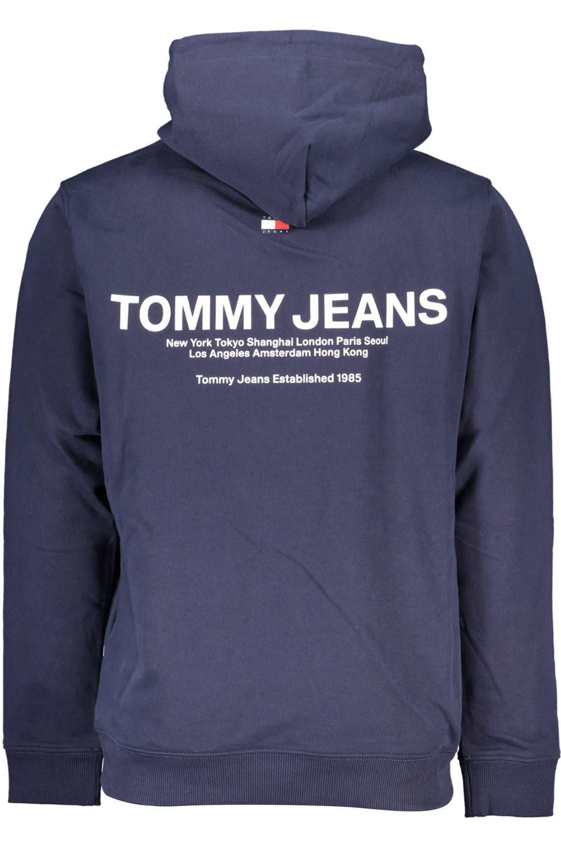 Men's blue zipless sweatshirt