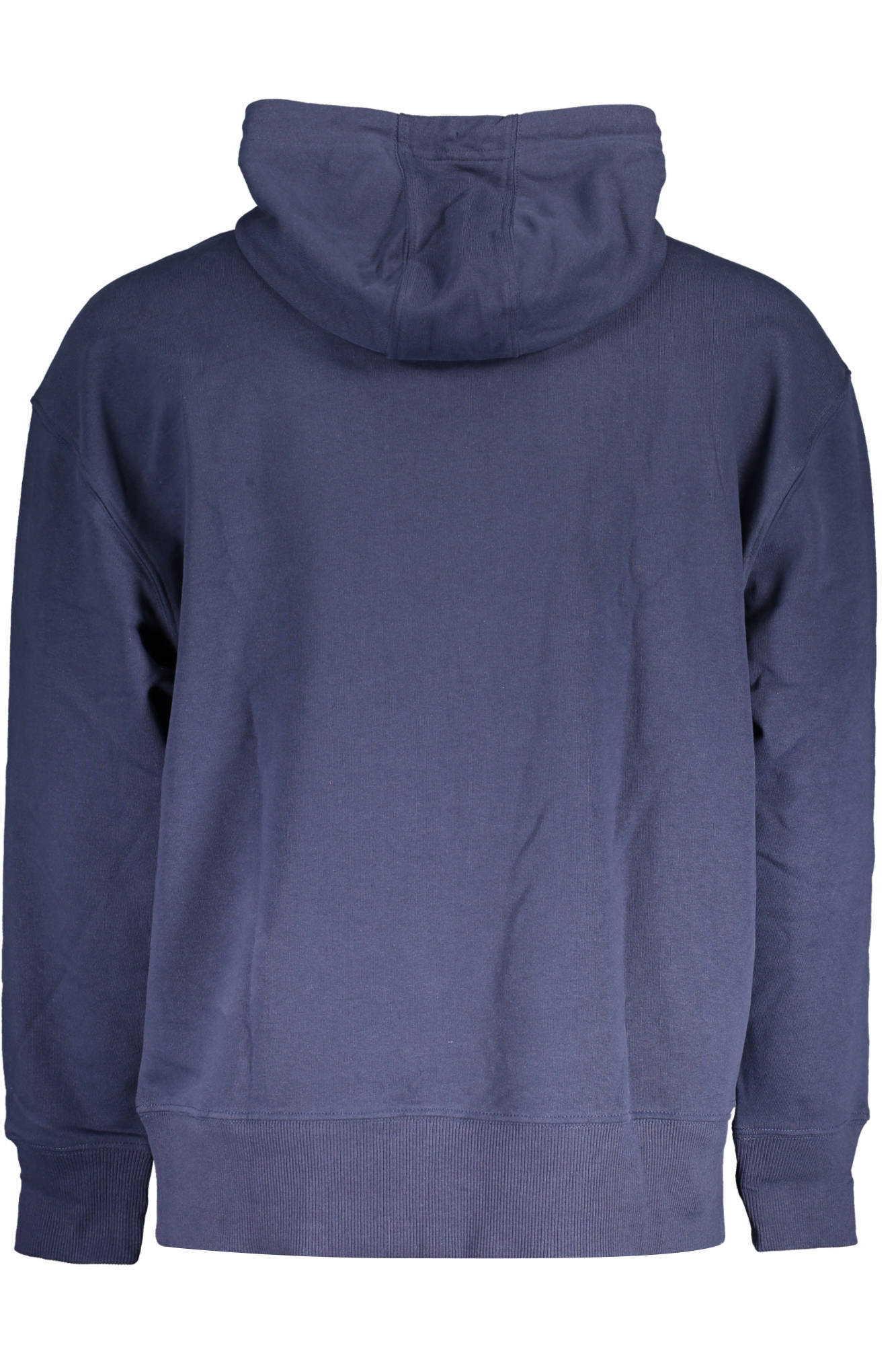 Man blue sweatshirt without zip