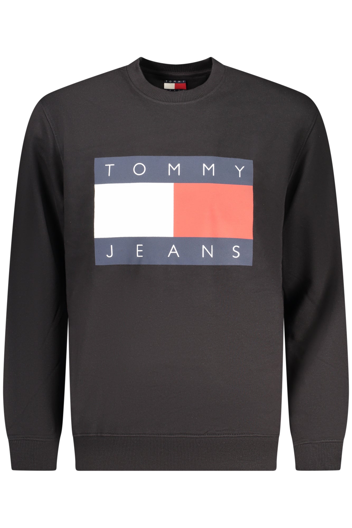 TOMMY HILFIGER TOMMY HILFIGER MEN'S BLUE ZIP-UP SWEATSHIRT - Nero