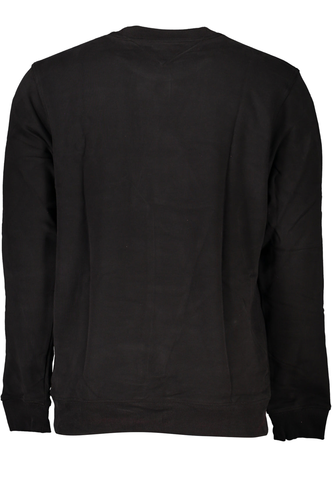 Men's black zipless sweatshirt