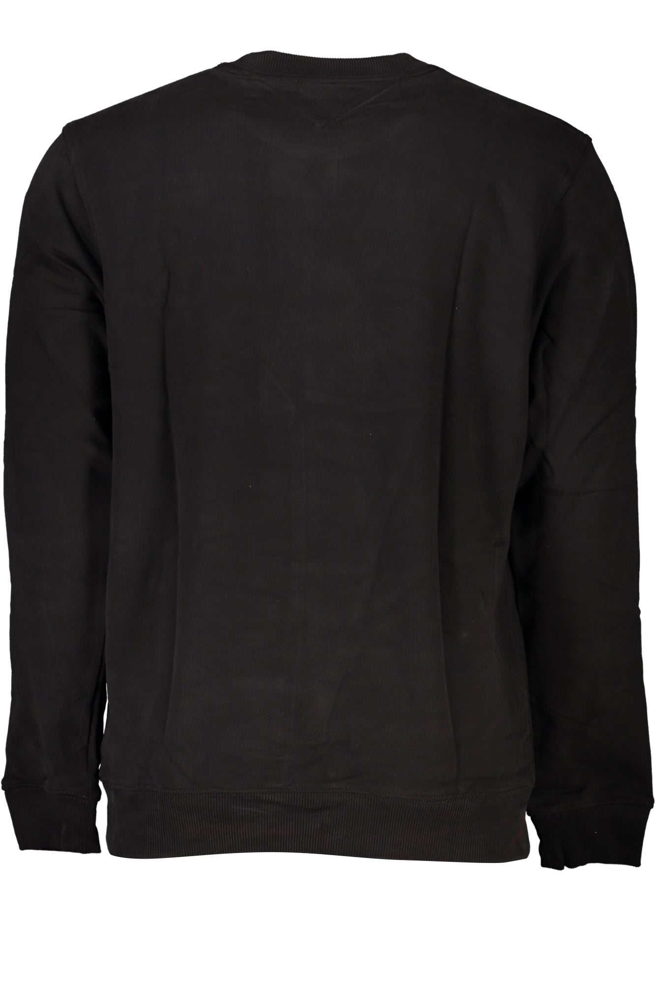 Men's black zipless sweatshirt