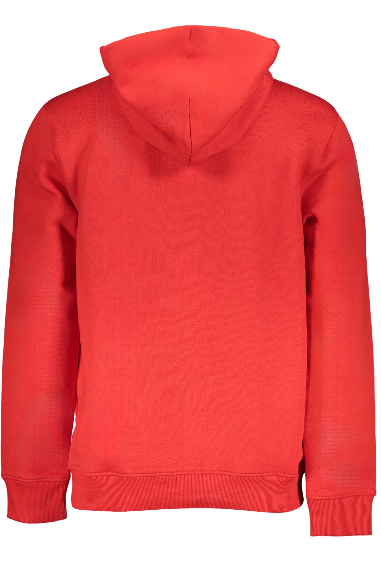 Men's red zip-out sweatshirt