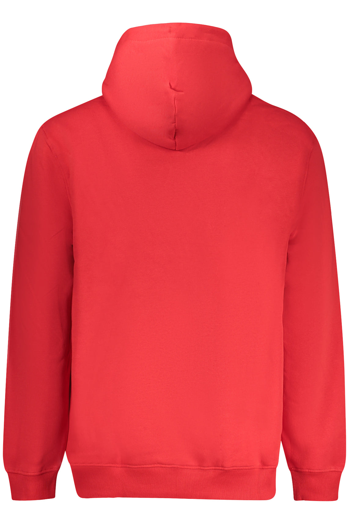 Red men's zip-up sweatshirt