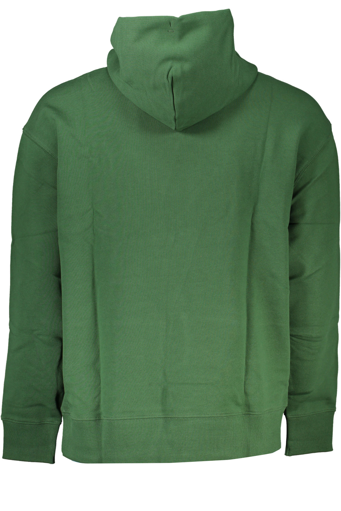 Men's green zipless sweatshirt