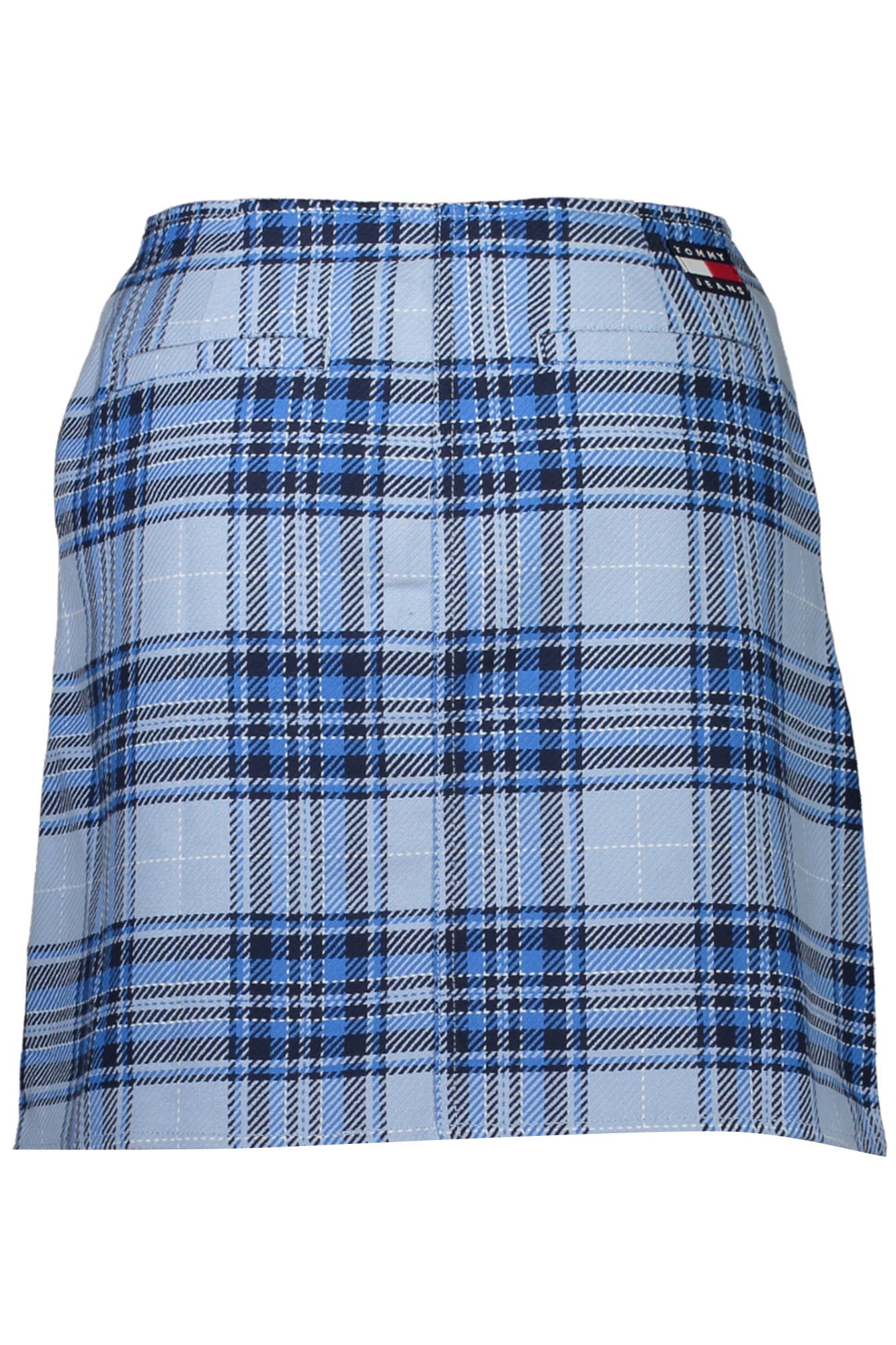 Women's light blue short skirt