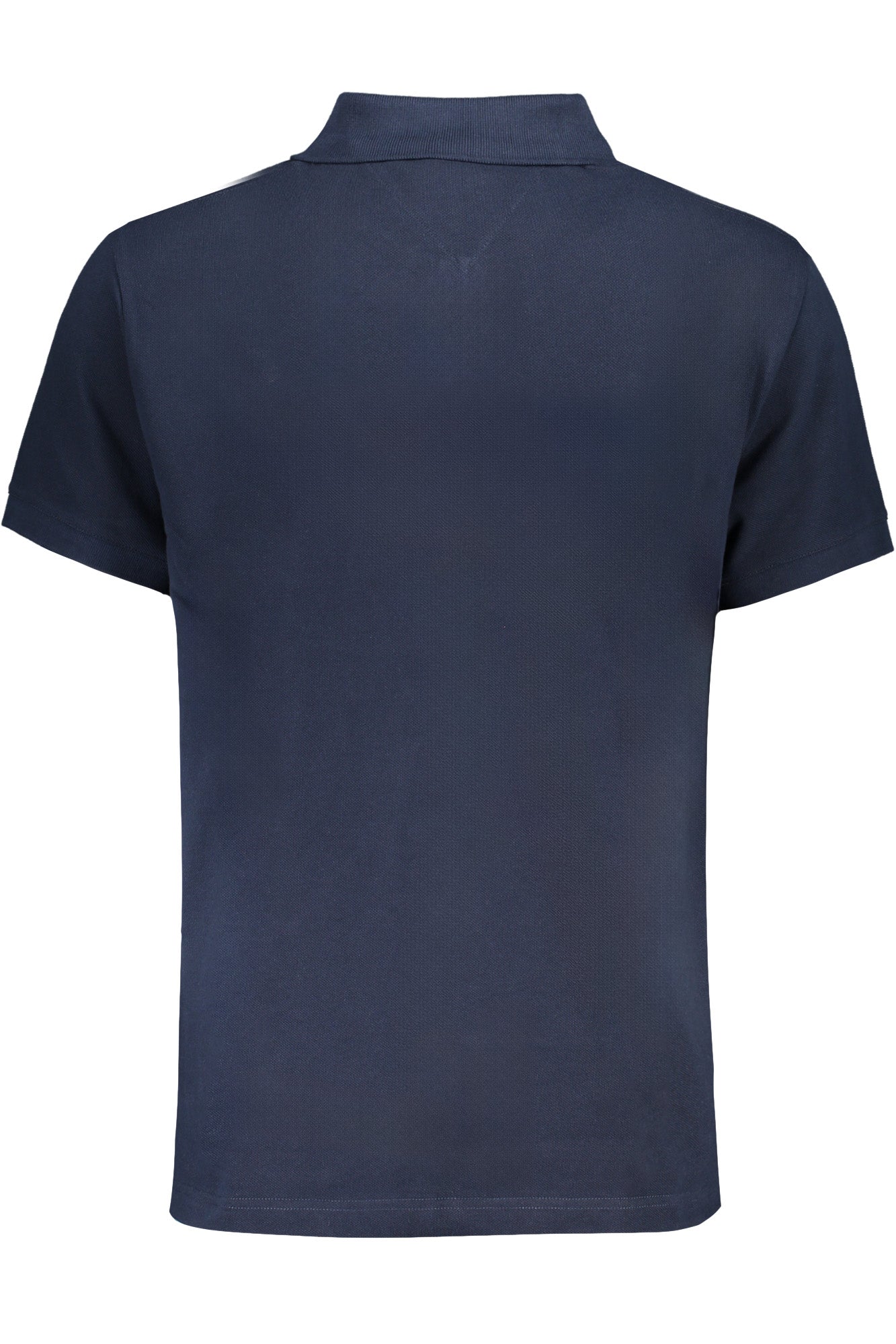 Men's short sleeved polo shirt blue
