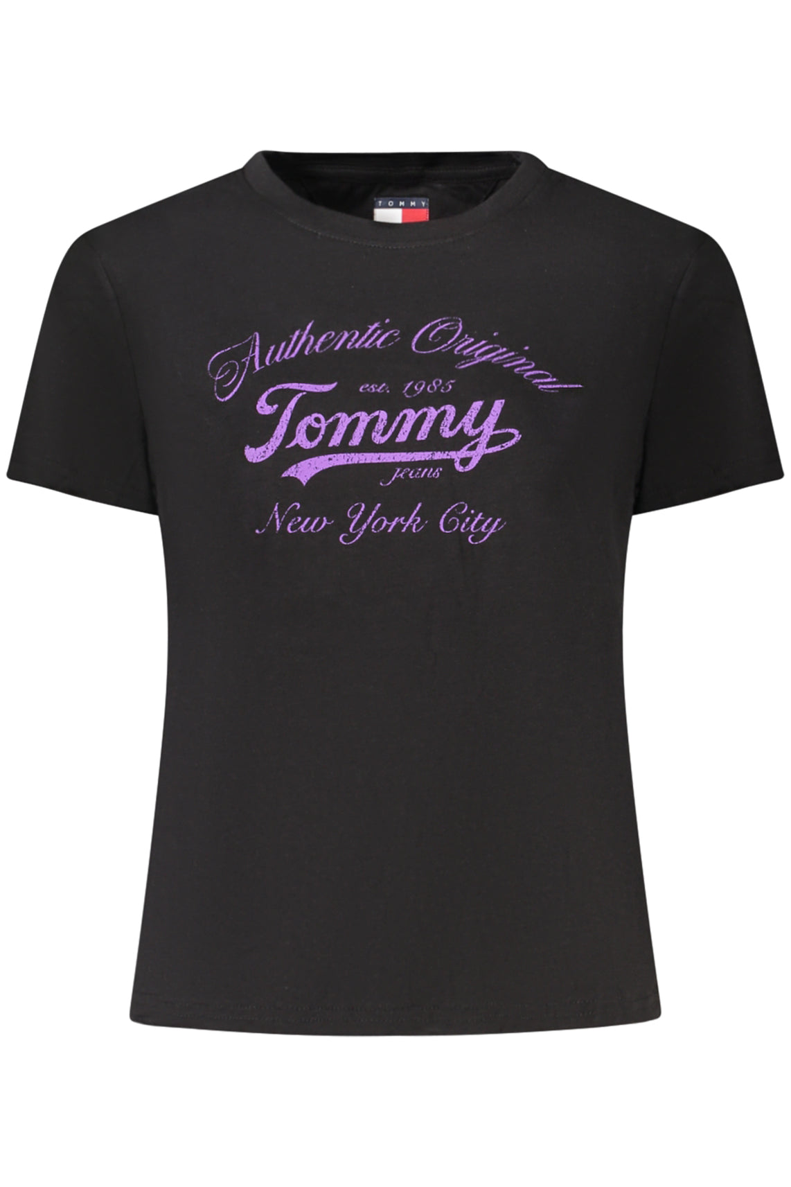 TOMMY HILFIGER T-Shirts Black - DW0DW21404