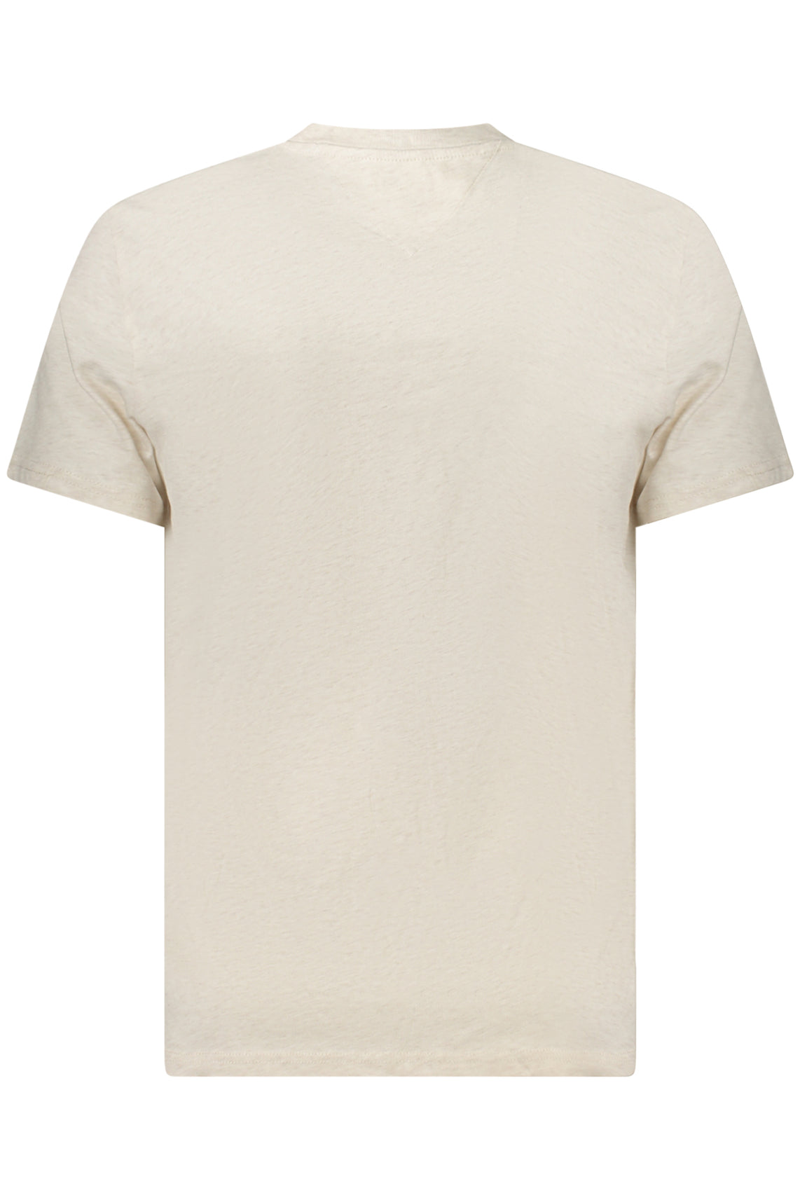TOMMY HILFIGER TOMMY HILFIGER MEN'S SHORT-SLEEVE T-SHIRT BEIGE - Beige