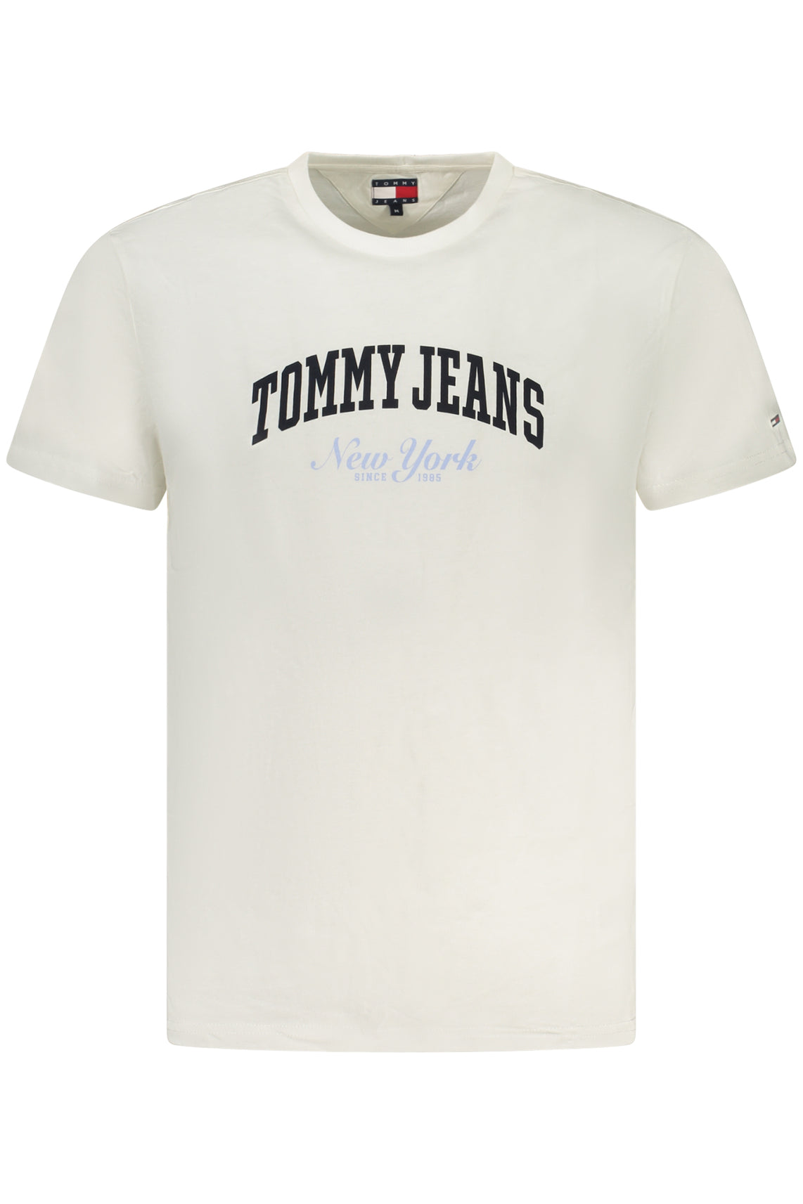 TOMMY HILFIGER TOMMY HILFIGER MEN'S SHORT SLEEVE T-SHIRT BLACK - Bianco