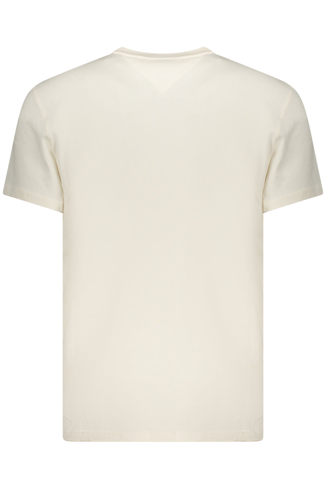 TOMMY HILFIGER TOMMY HILFIGER MEN'S SHORT-SLEEVE T-SHIRT BLACK - Bianco
